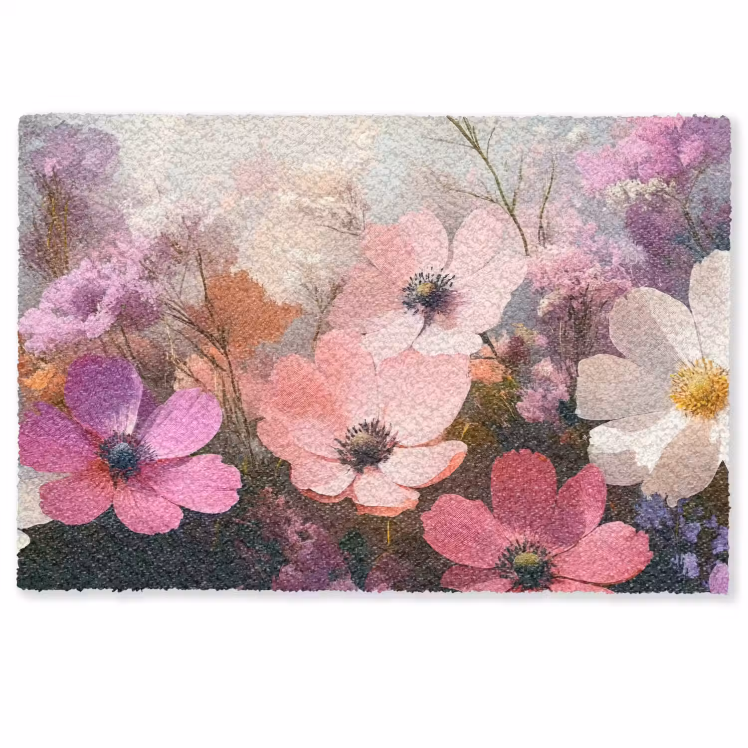 Bloemen - Kleurrijk - Bloei Deurmat klein -zkaufland3d