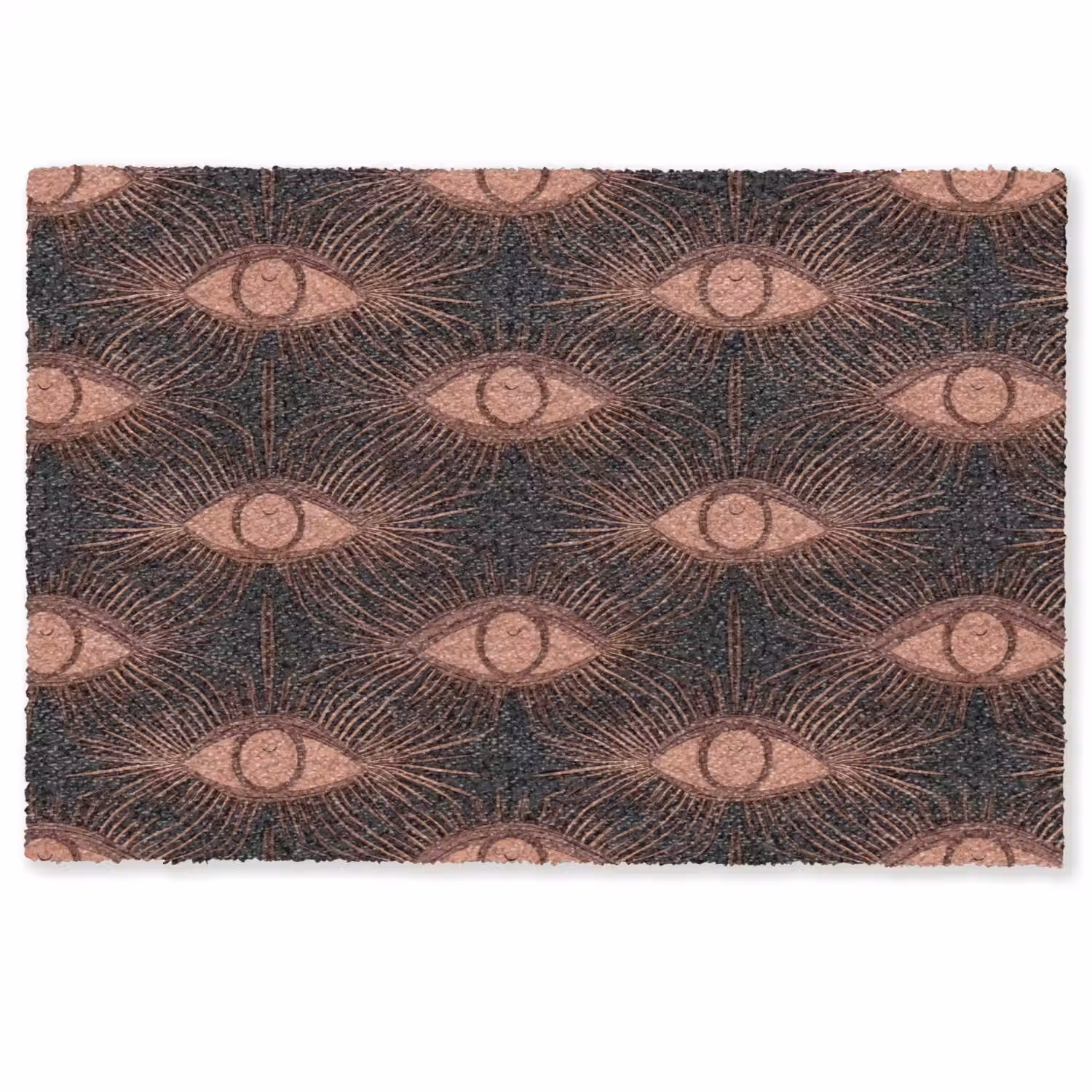 Boheems - Oog - Bruin Deurmat klein 898 -zkaufland3d