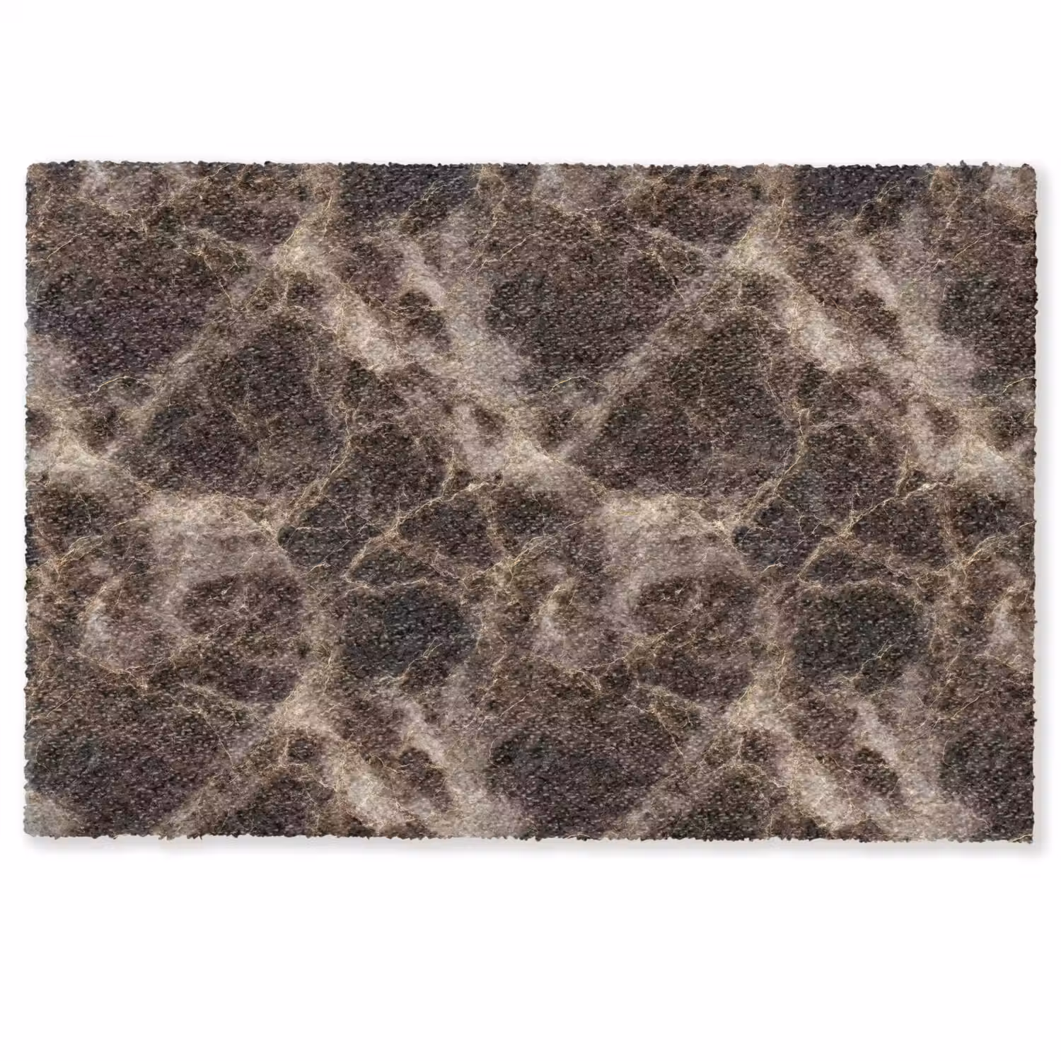 Bruin - Goud - Marmer Deurmat klein 898 -zkaufland3d