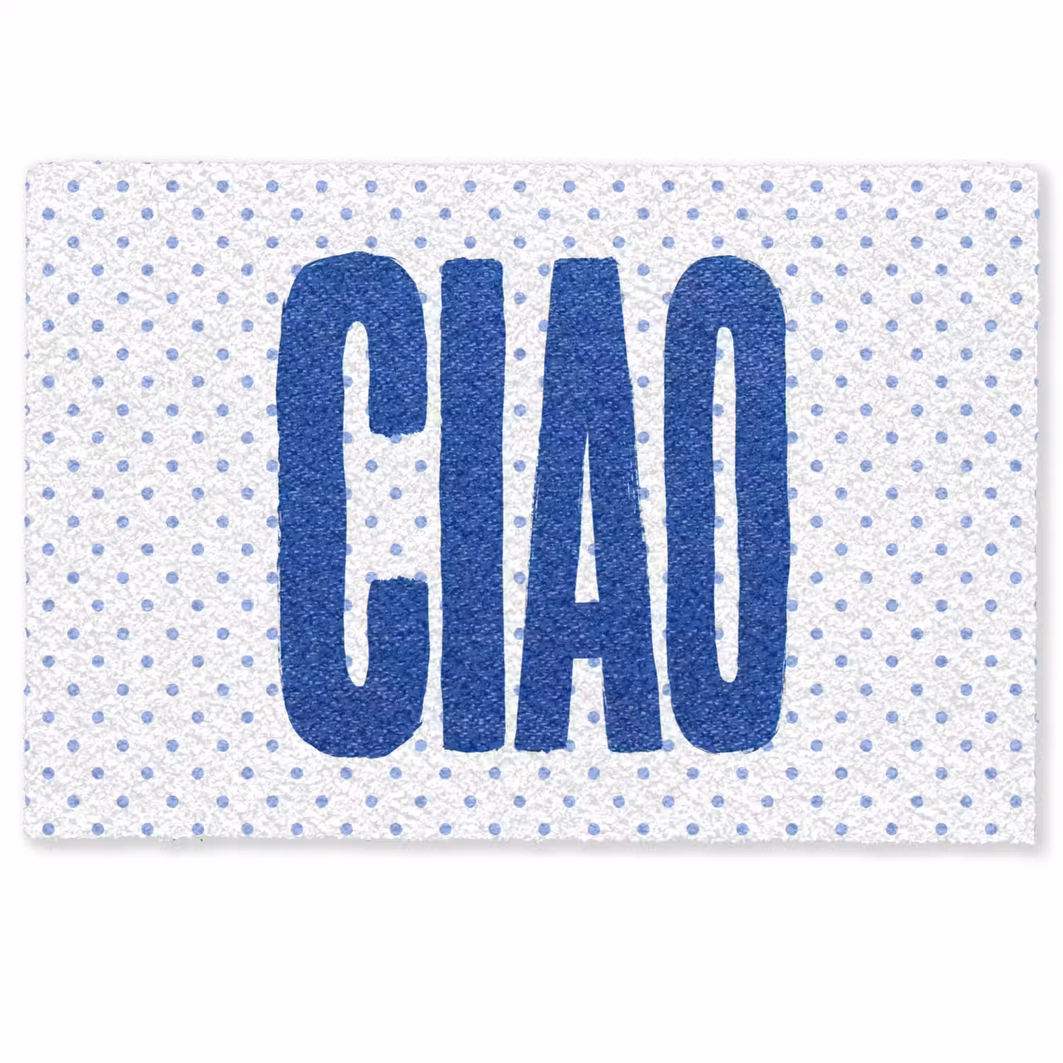 Ciao - Stippen - Roze - Wit Deurmat klein -zkaufland3d