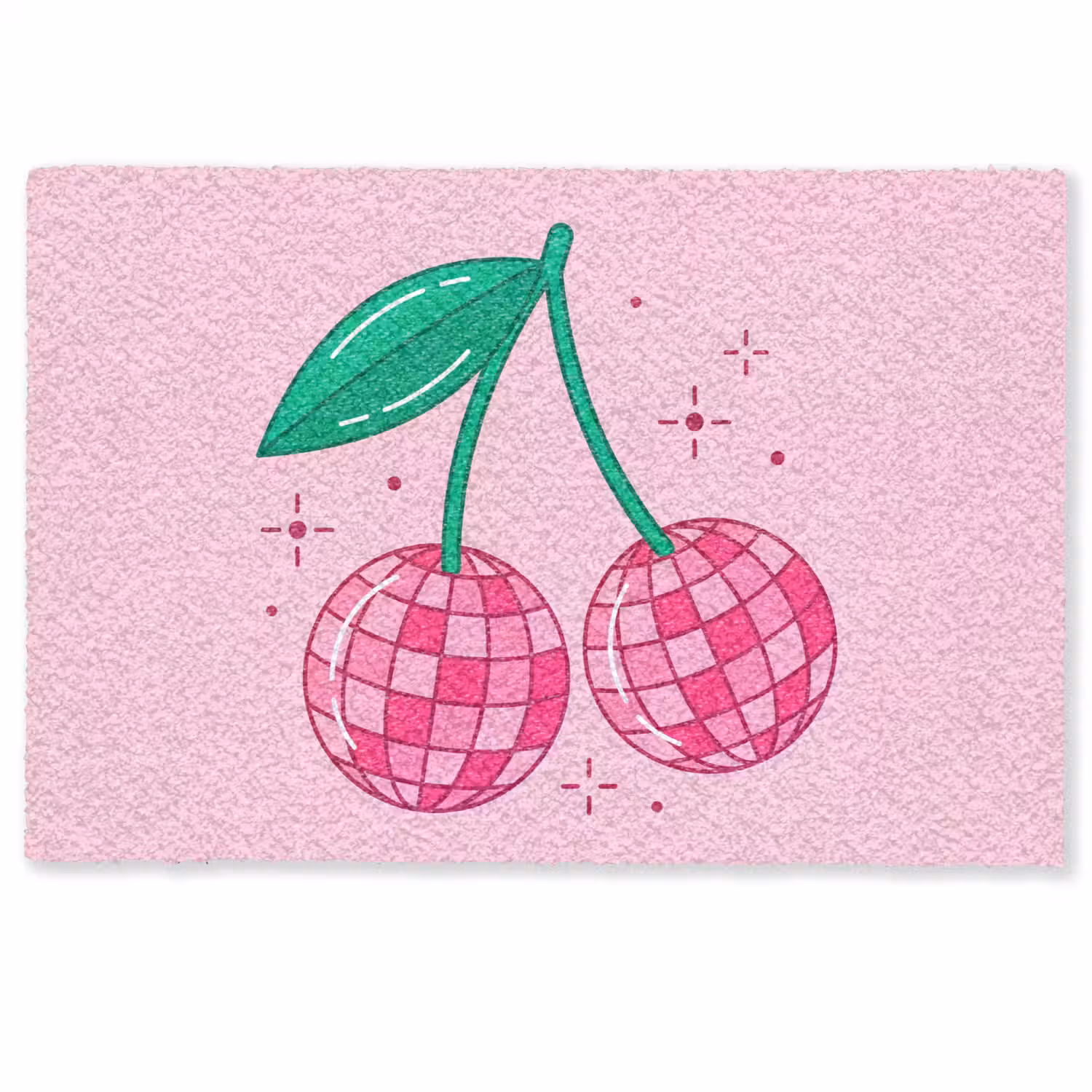 Decoratie - Disco-bal - Feest - Roze Deurmat klein -zkaufland3d