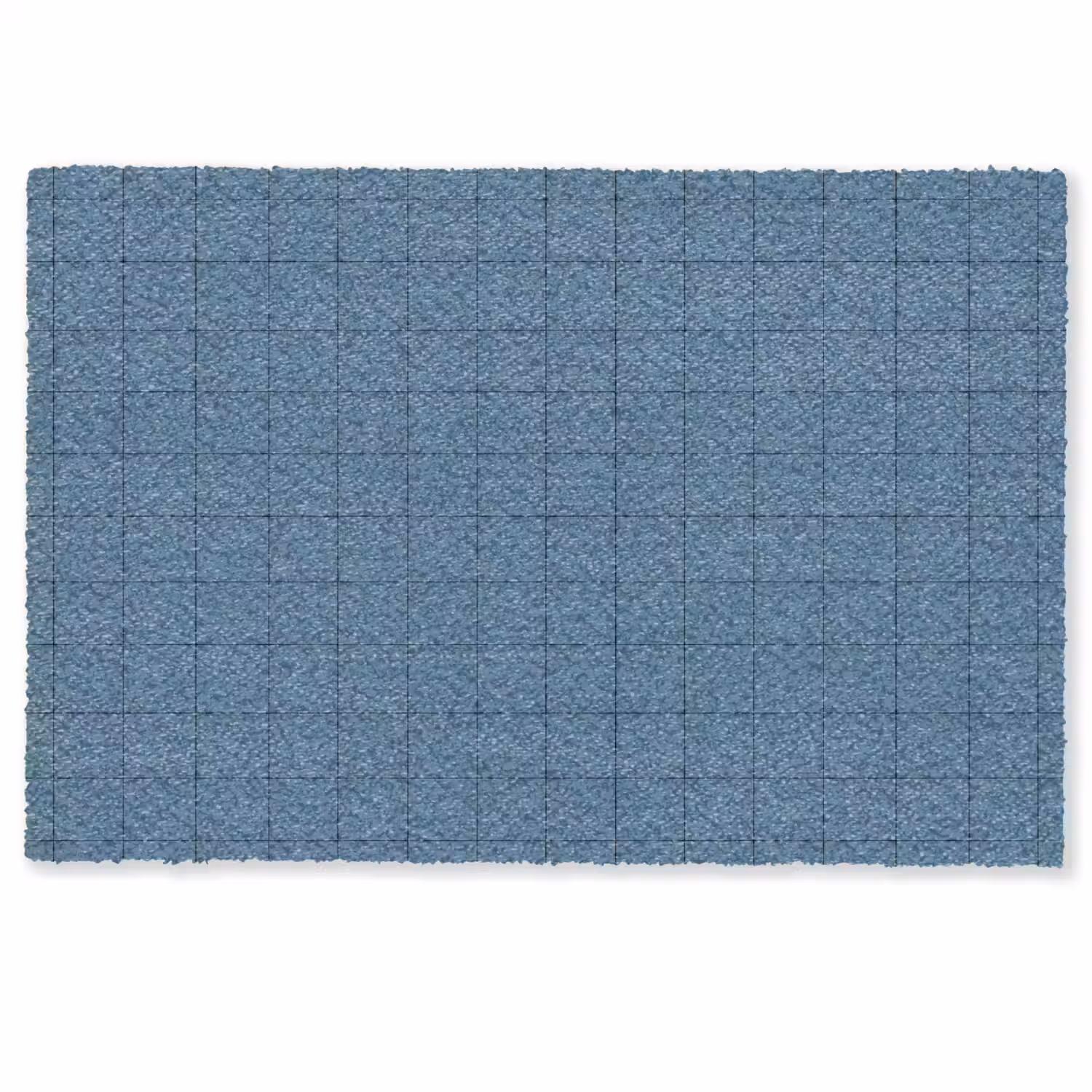 Ruiten - Geometrisch - Blauw Deurmat klein 898 -zkaufland3d