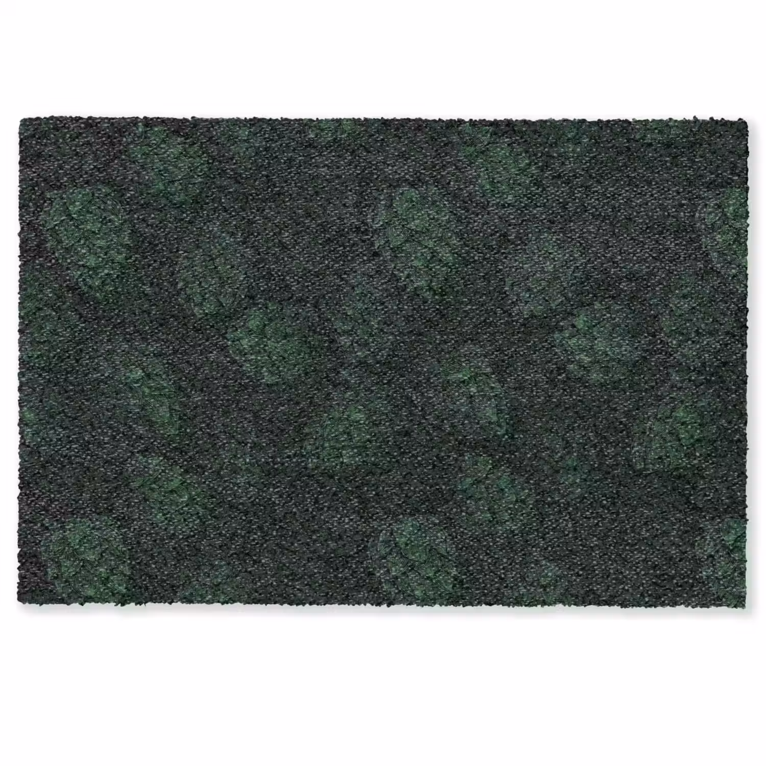 Donker - Groen - Hopbellen - Botanisch - Illustratie Deurmat klein 898 -zkaufland3d