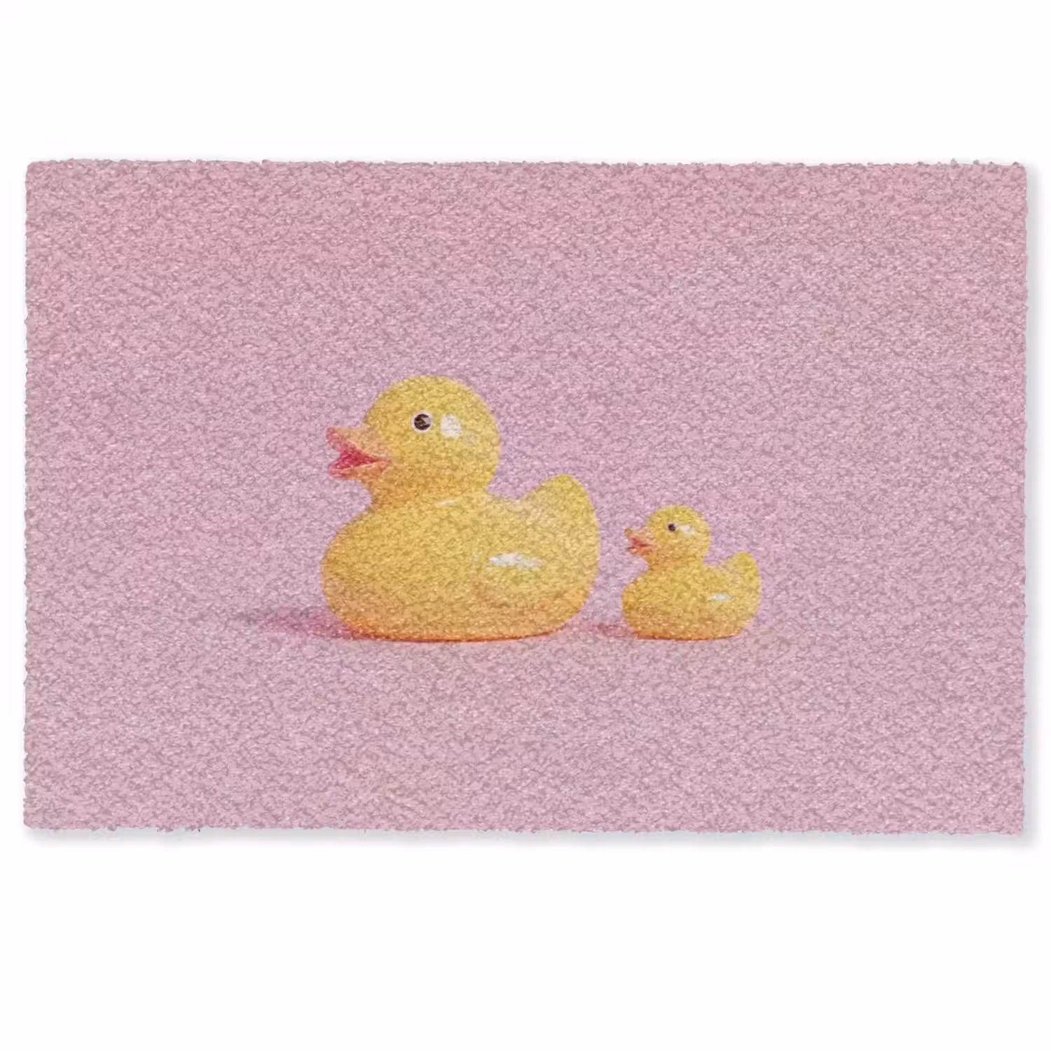 Eendjes - Vrolijk - Roze Deurmat klein -zkaufland3d