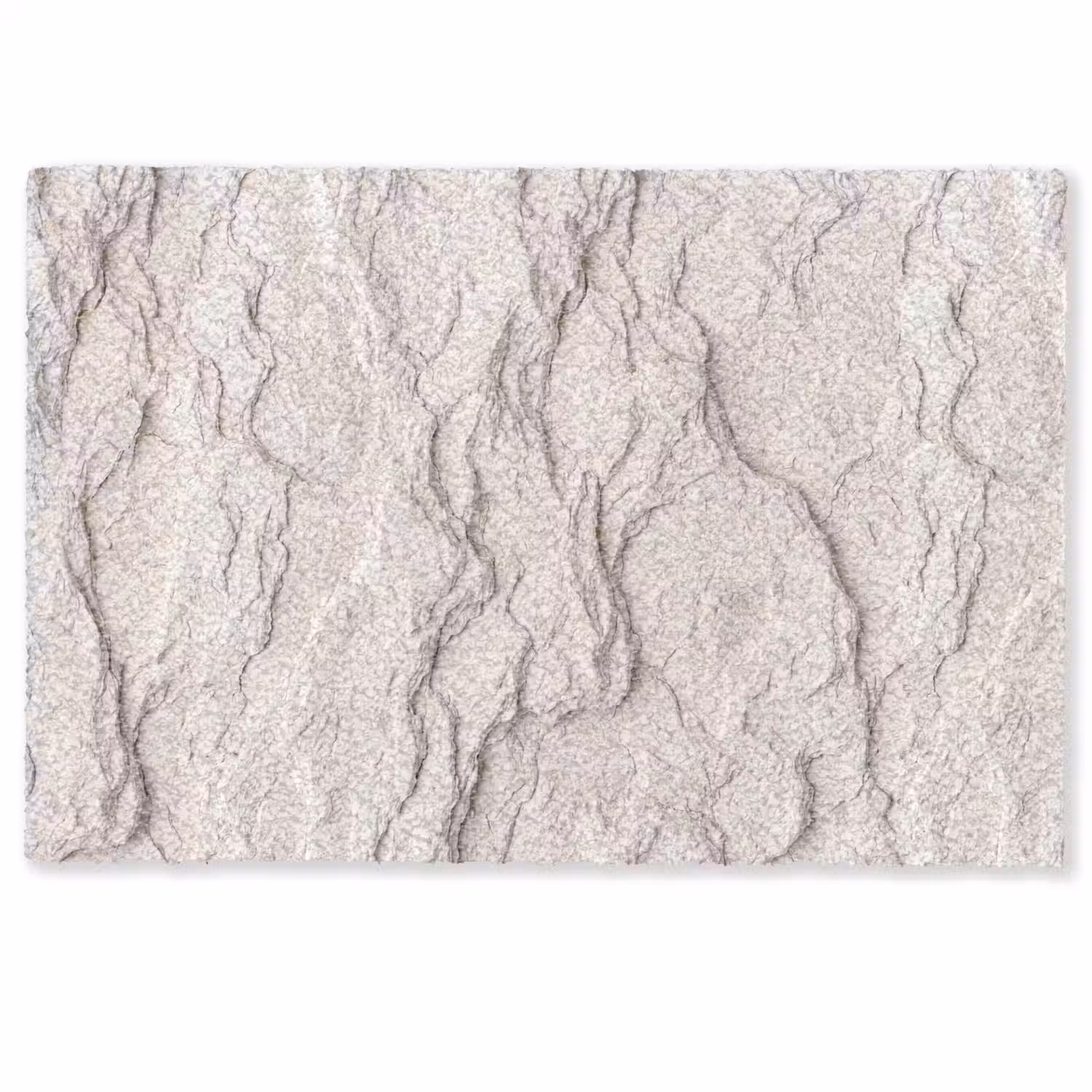 Rots - Structuur - Natuur - Beige - Abstract Deurmat klein -zkaufland3d