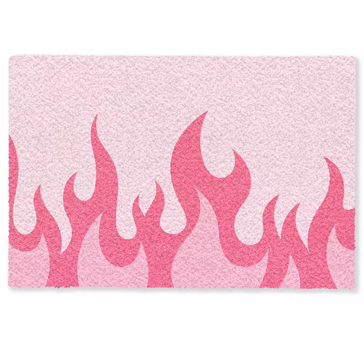 Vlammen - Patroon - Abstract - Modern - Roze Deurmat klein -zkaufland3d