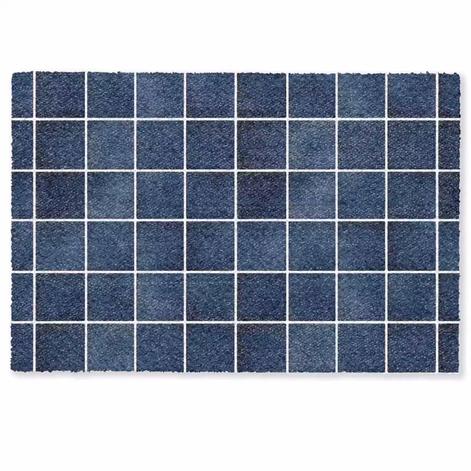 Tegel - Modern - Blauw Deurmat klein 898 -zkaufland3d