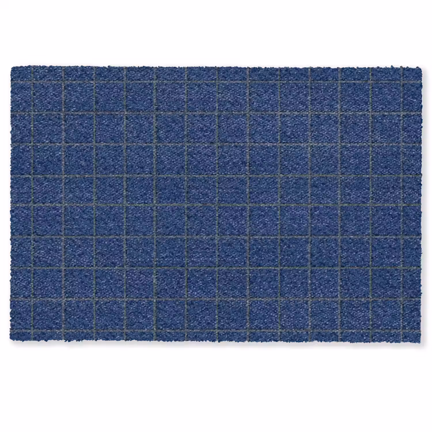 Tegel - Patroon - Blauw Deurmat klein 898 -zkaufland3d