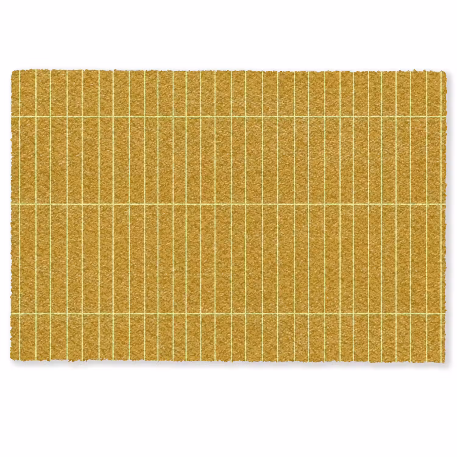 Tegels - Verticaal - Mosterdgeel Deurmat klein 898 -zkaufland3d