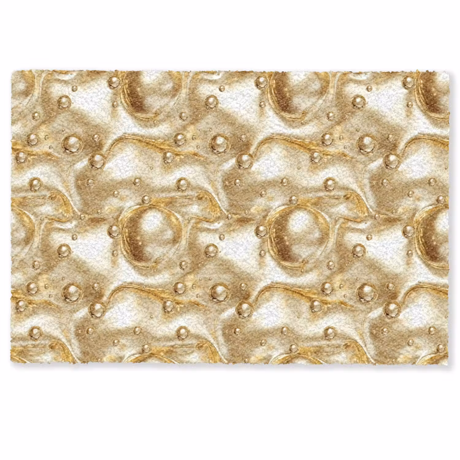 Vloeibaar - Druppels - Goud Deurmat klein 898 -zkaufland3d