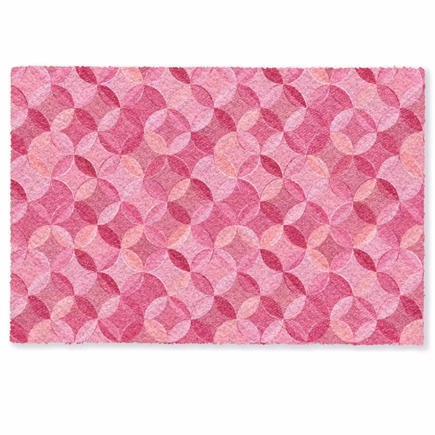 Geometrisch - Mozaïek - Modern - Roze Deurmat klein 898 -zkaufland3d