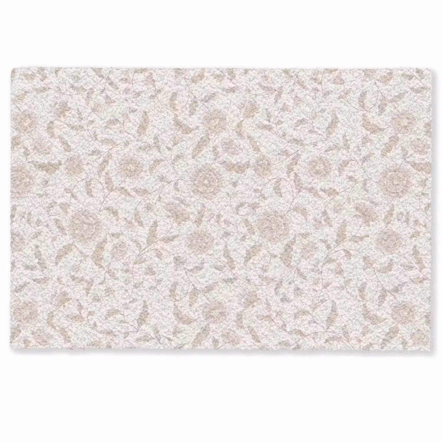 Sierlijk - Bloemen - Beige Deurmat klein 898 -zkaufland3d