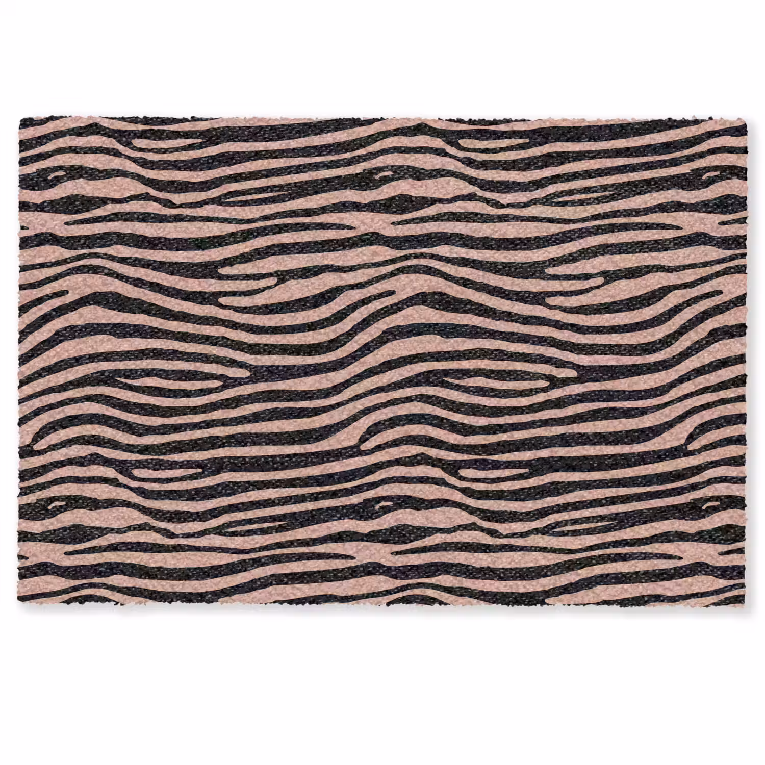 Strepen - Roze - Bruin Deurmat klein 898 -zkaufland3d