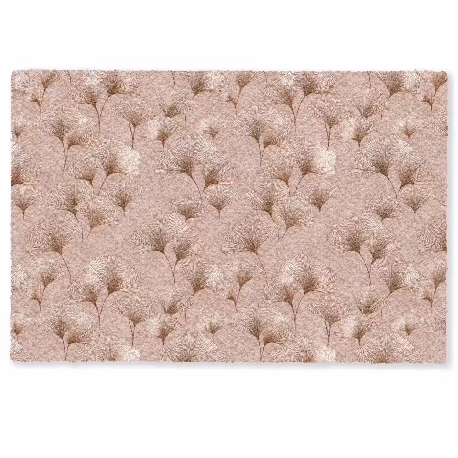 Ginkgo - Patroon - Roze Deurmat klein 898 -zkaufland3d