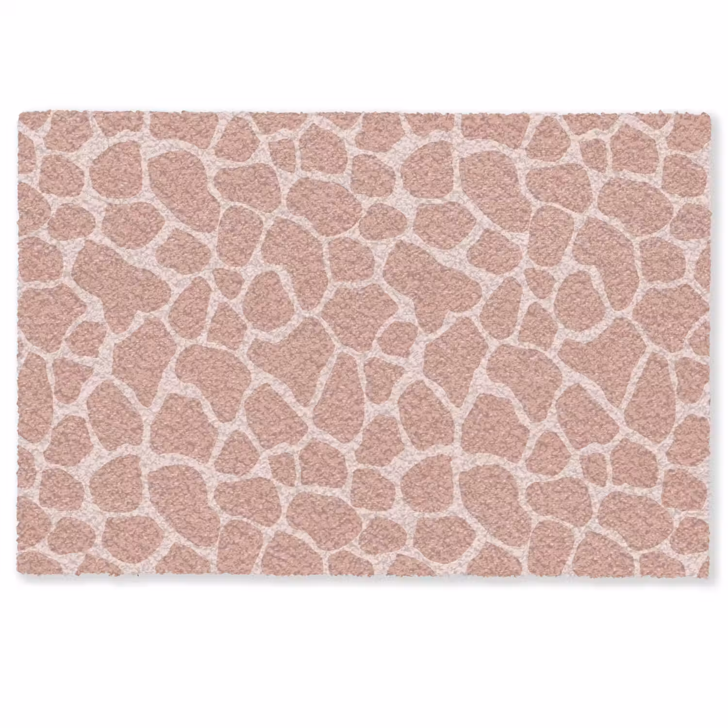 Giraffe - Lichtroze - Warm - Roze Deurmat klein 898 -zkaufland3d