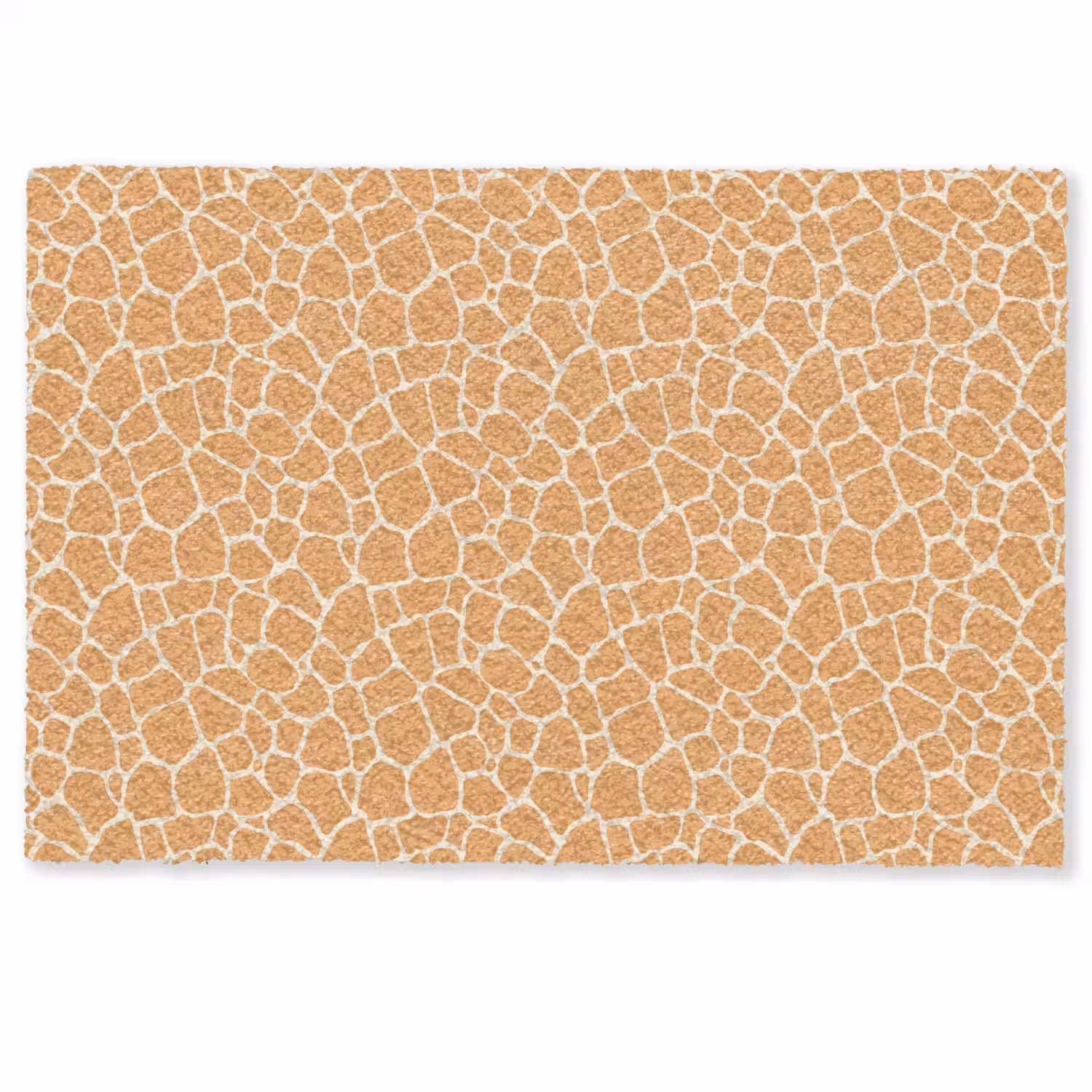 Giraf - Oranje - Patroon Deurmat klein 898 -zkaufland3d
