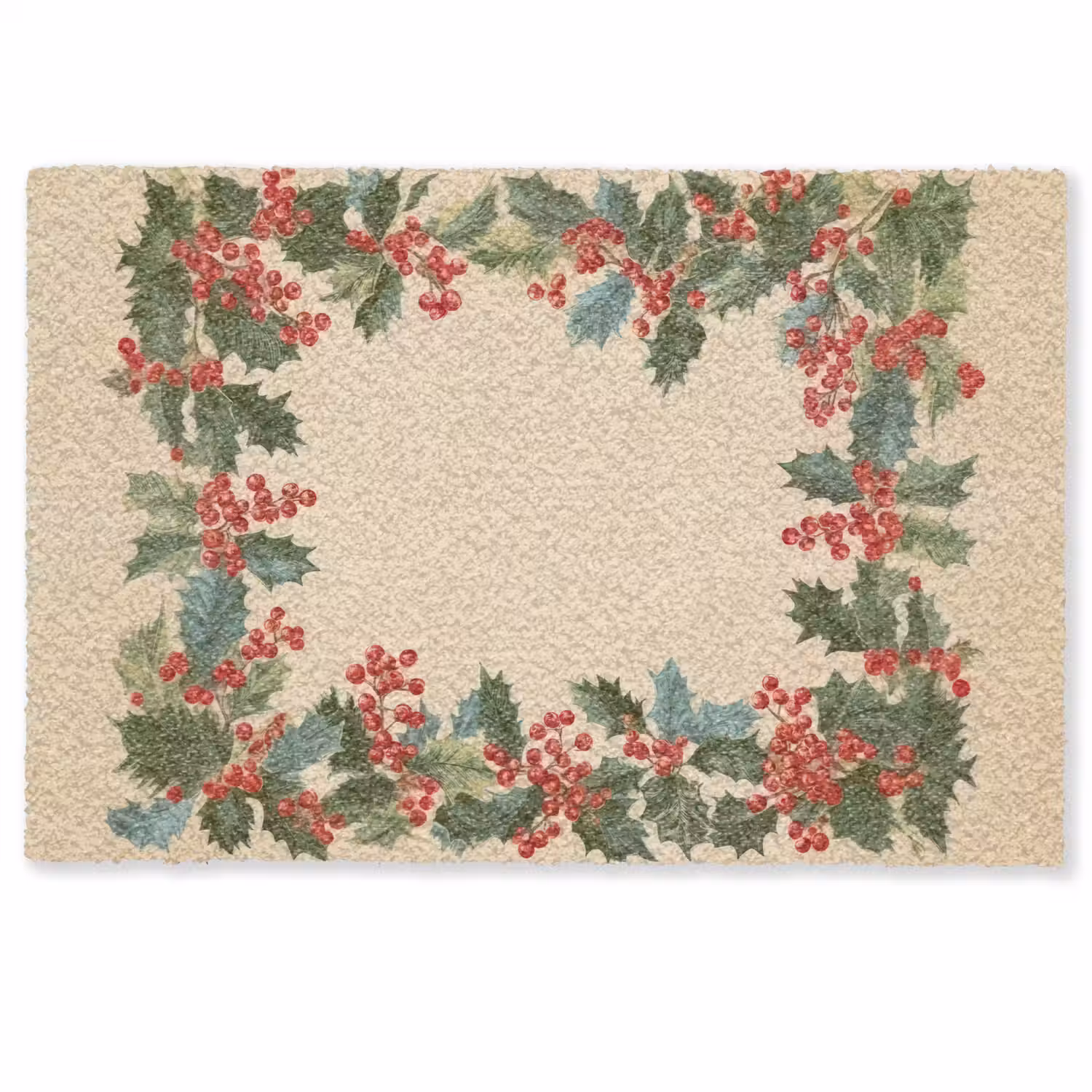 Hulstrand - Bessen - Beige Deurmat klein -zkaufland3d
