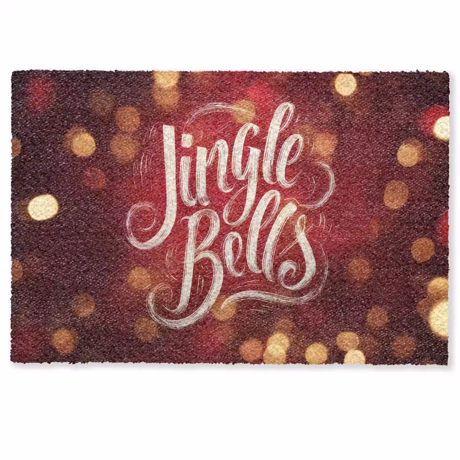 Jingle - Bells - Kerst - Rood Deurmat klein -zkaufland3d