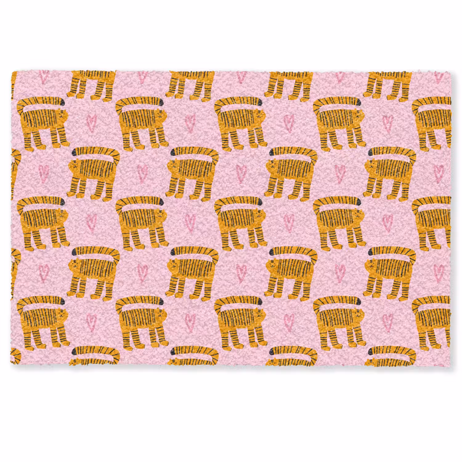 Katten - Roze - Hartjes Deurmat klein 898 -zkaufland3d