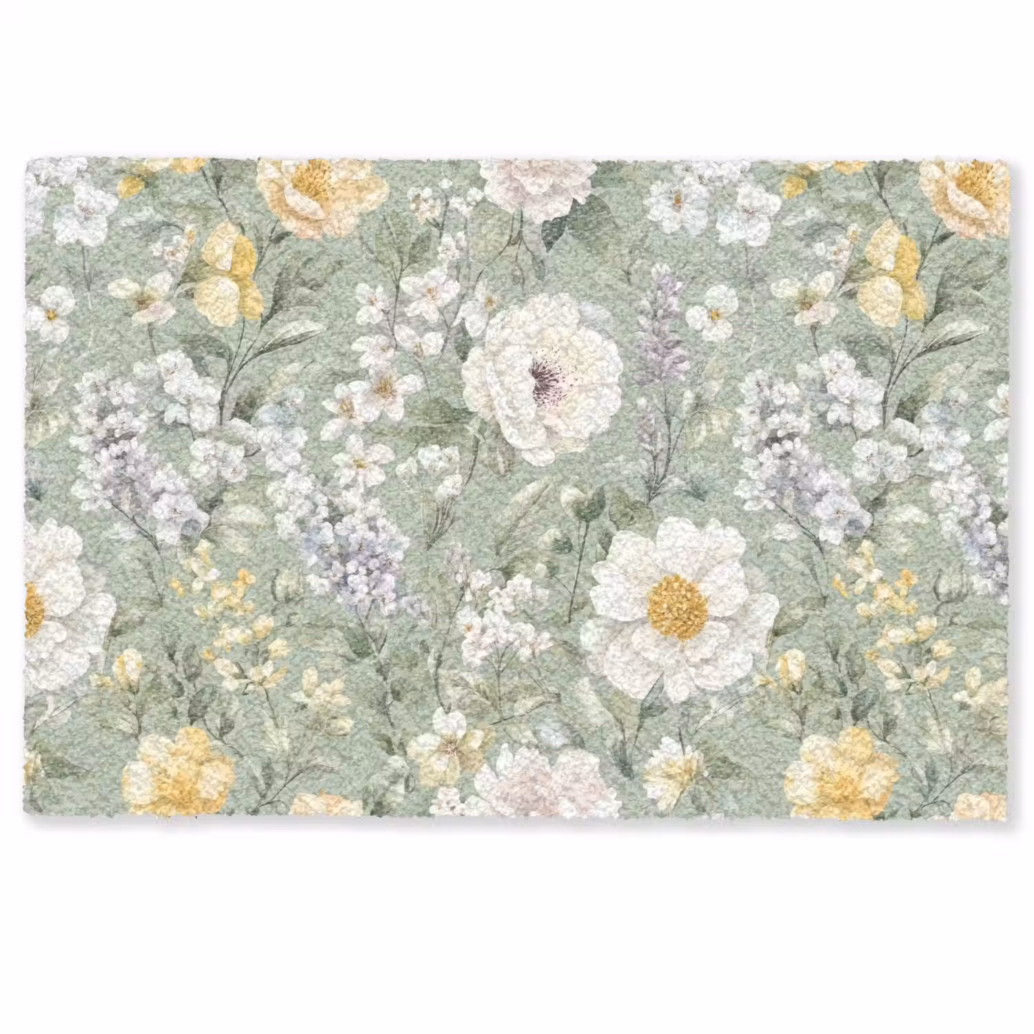 Klassiek - Bloemenpatroon - Kleurrijk Deurmat klein 898 -zkaufland3d