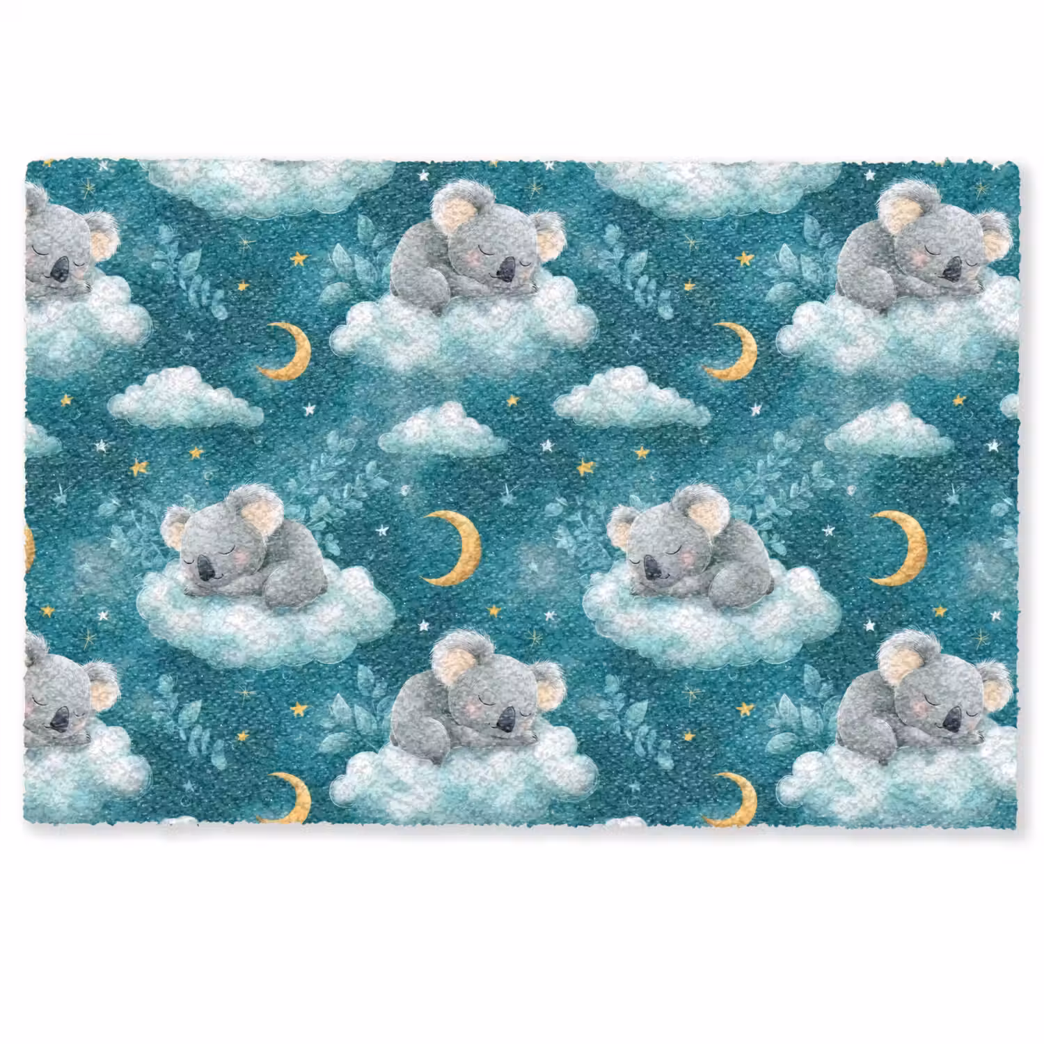 Koala's - Betoverend - Blauw Deurmat klein 898 -zkaufland3d