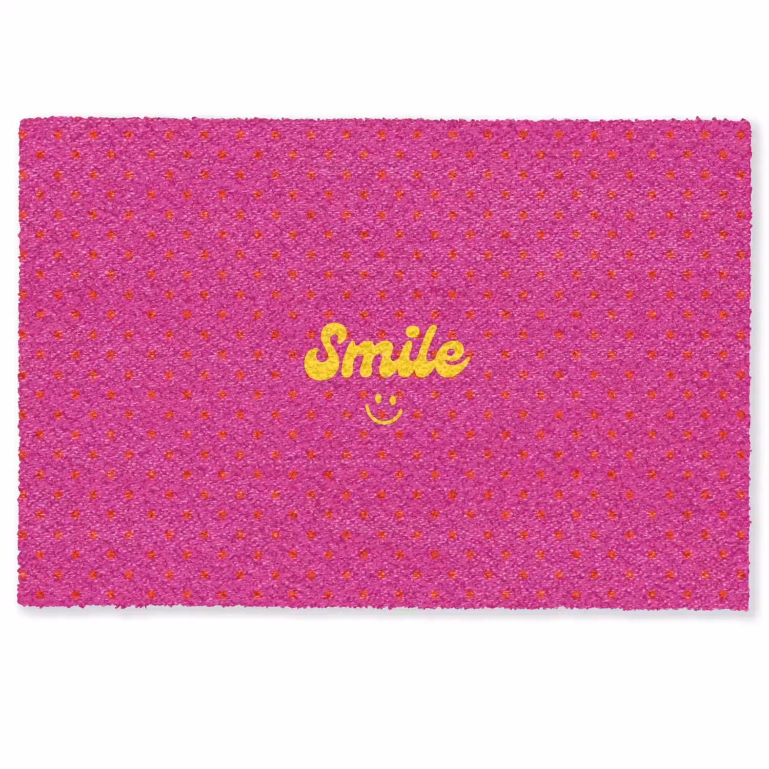 Smile - Stippen - Roze Deurmat klein -zkaufland3d