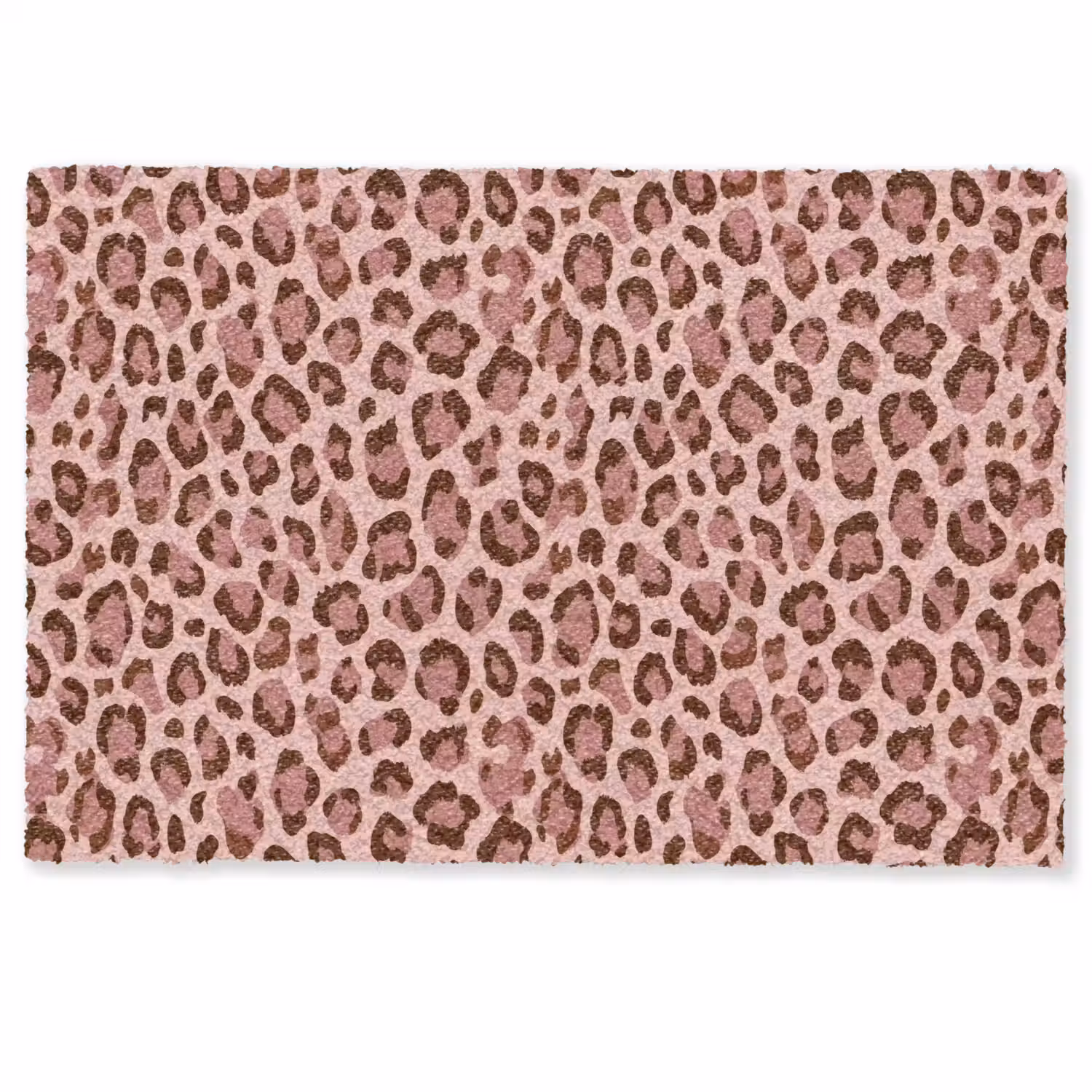 Luipaard - Patroon - Roze Deurmat klein 898 -zkaufland3d