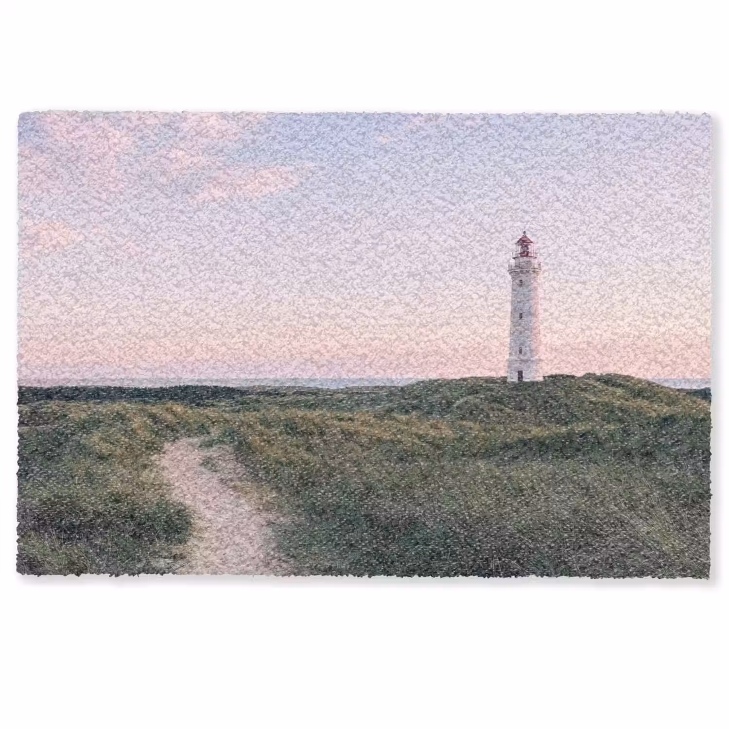 Vuurtoren - Duinlandschap - Zee Deurmat klein -zkaufland3d