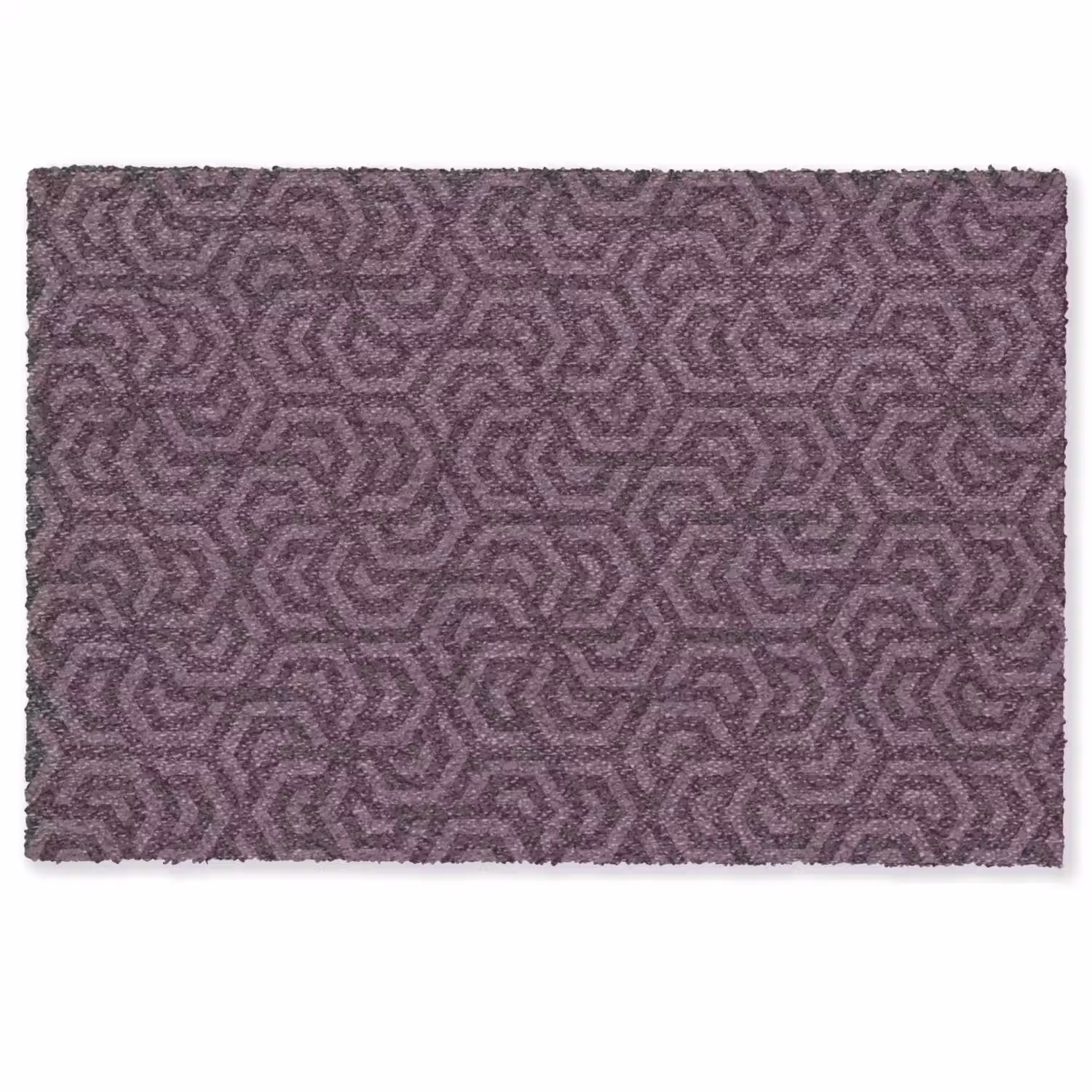 Paars - Geometrisch - Patroon - Donker Deurmat klein 898 -zkaufland3d