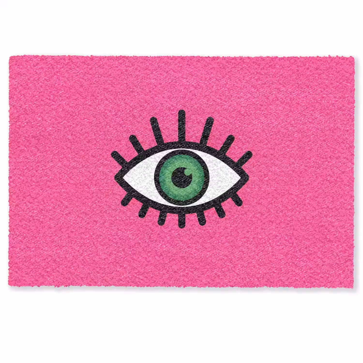 Minimalistisch - Oog - Roze Deurmat klein -zkaufland3d