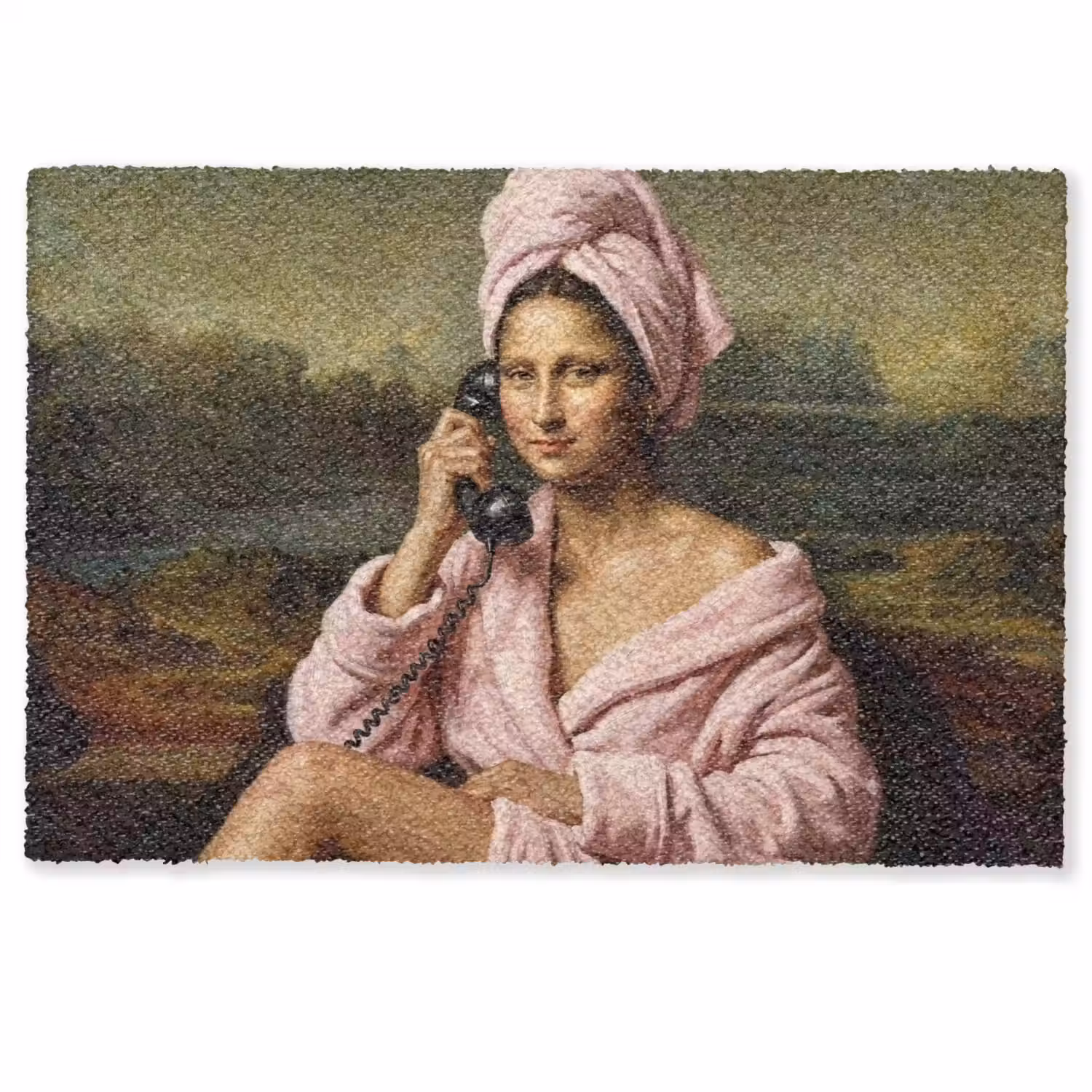 Mona - Klassiek - Roze Deurmat klein -zkaufland3d