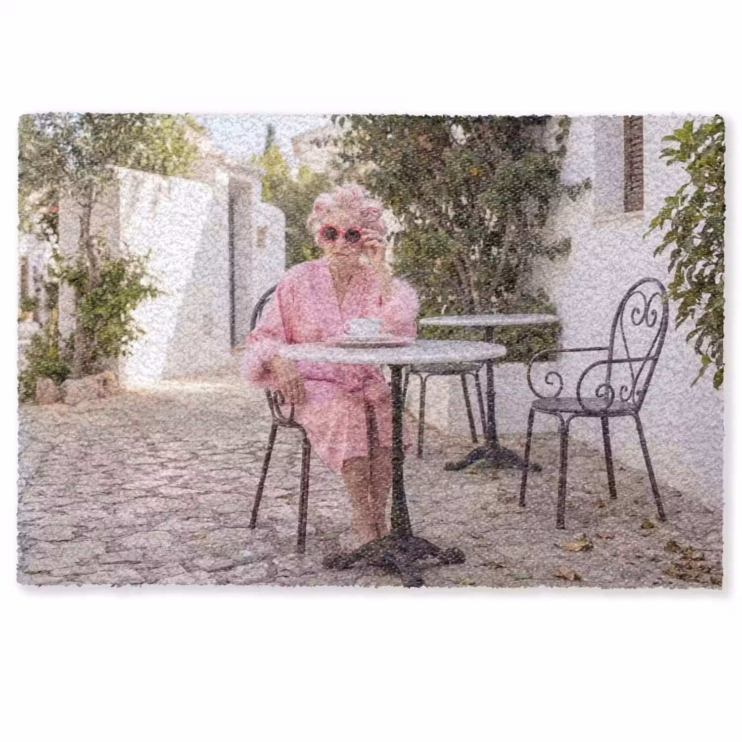Ochtendjas - Krulspelden - Roze Deurmat klein -zkaufland3d