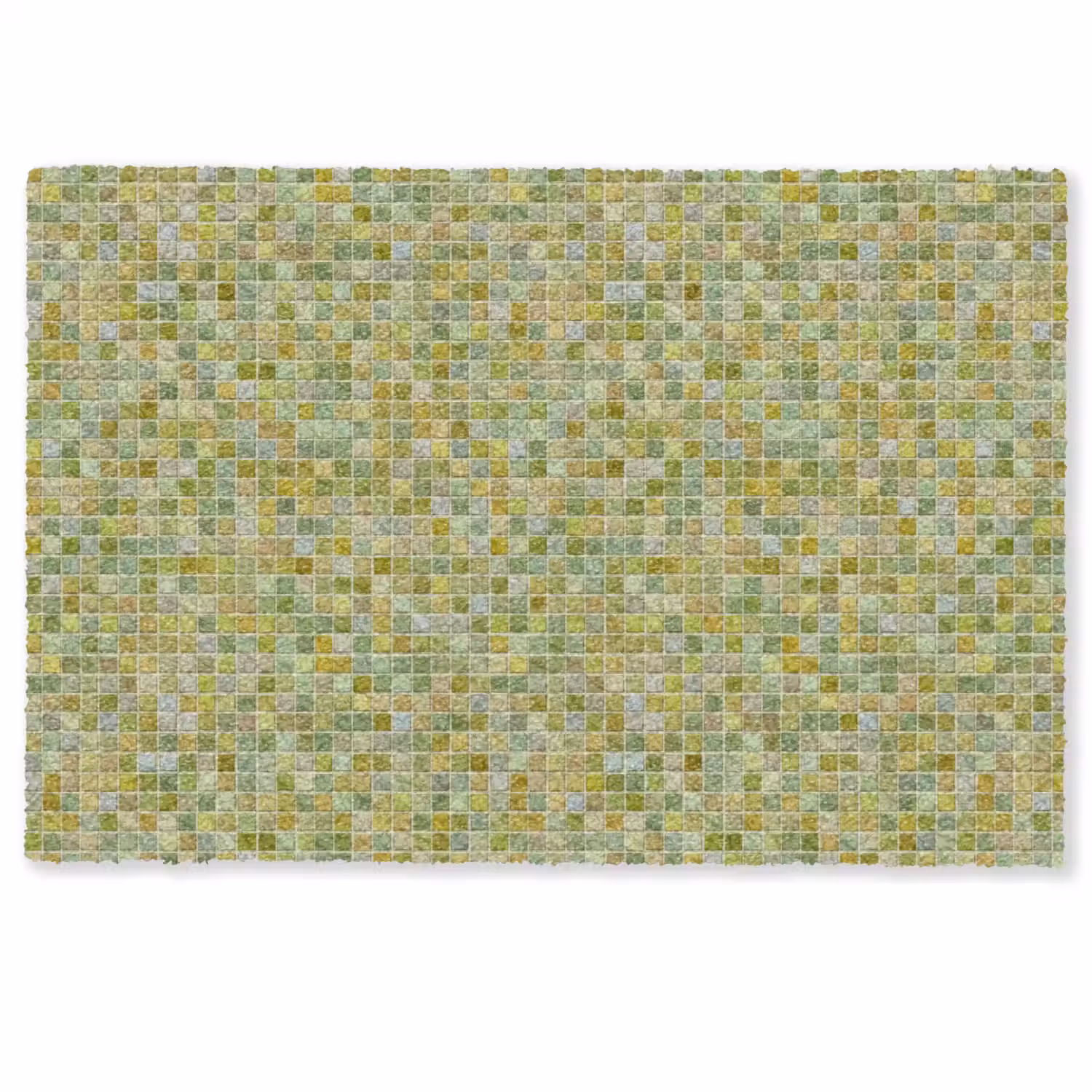 Mozaïek - Patroon - Groen Deurmat klein 898 -zkaufland3d
