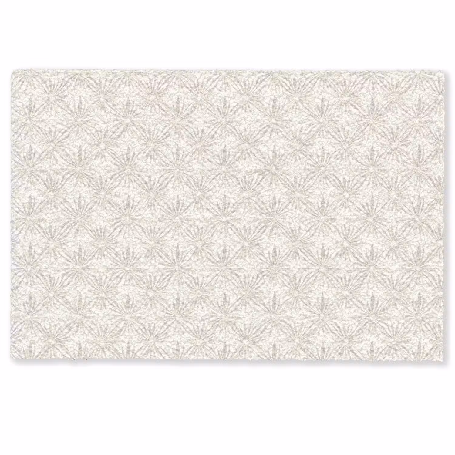 Patroon - Bloemen - Beige Deurmat klein 898 -zkaufland3d