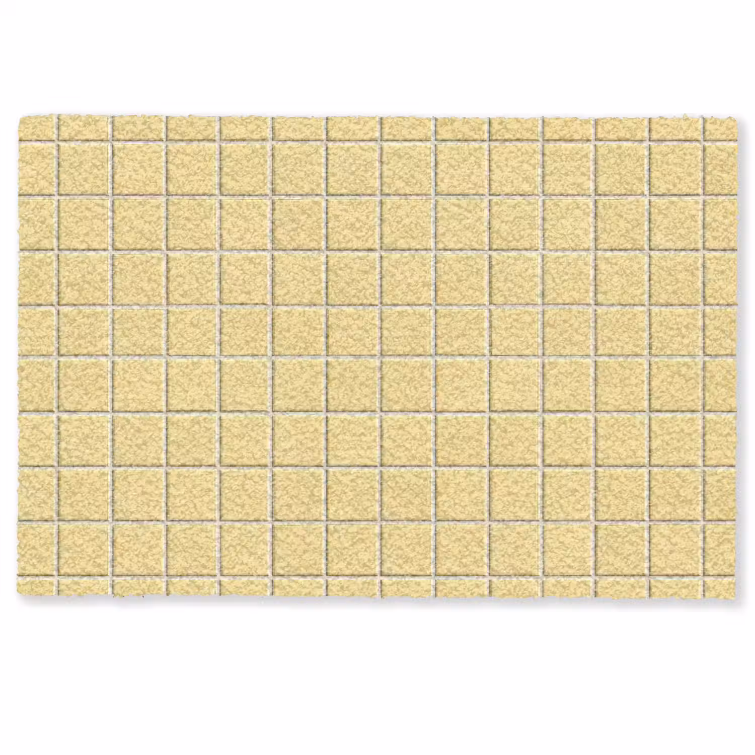 Patroon - Tegels - Geel Deurmat klein 898 -zkaufland3d