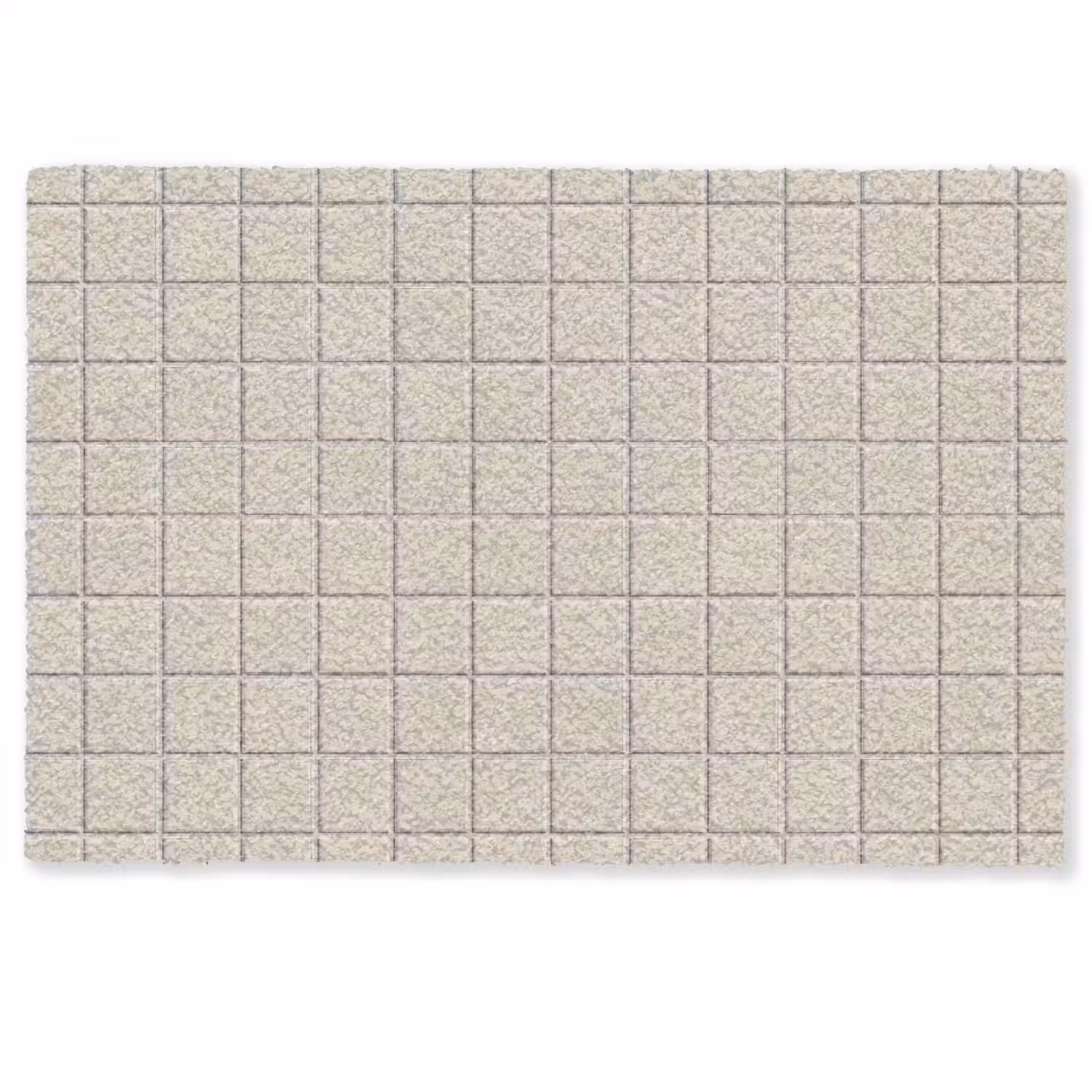 Patroon - Tegels - Taupe Deurmat klein 898 -zkaufland3d