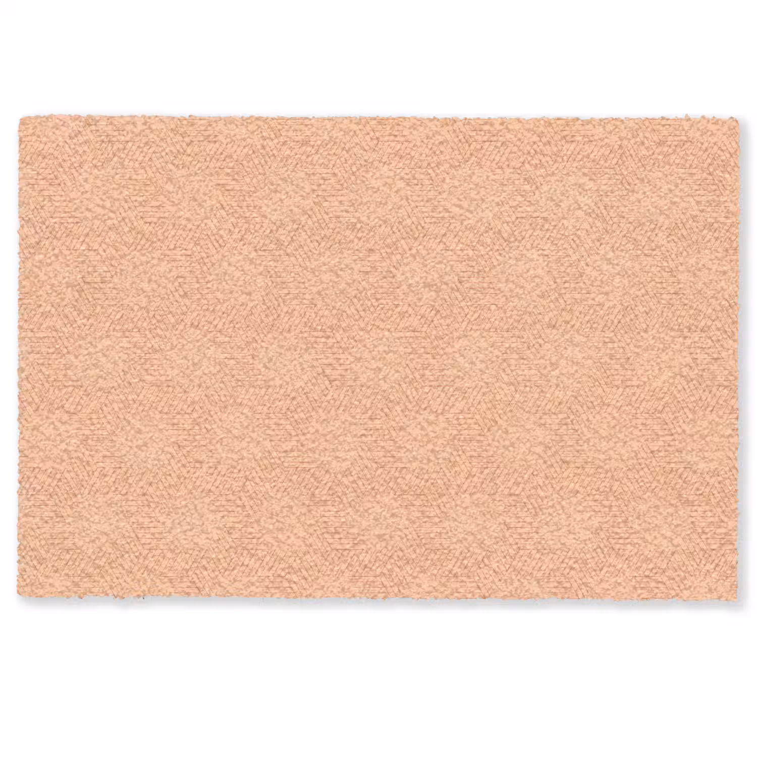 Patroon - Oranje - Lijnen Deurmat klein 898 -zkaufland3d