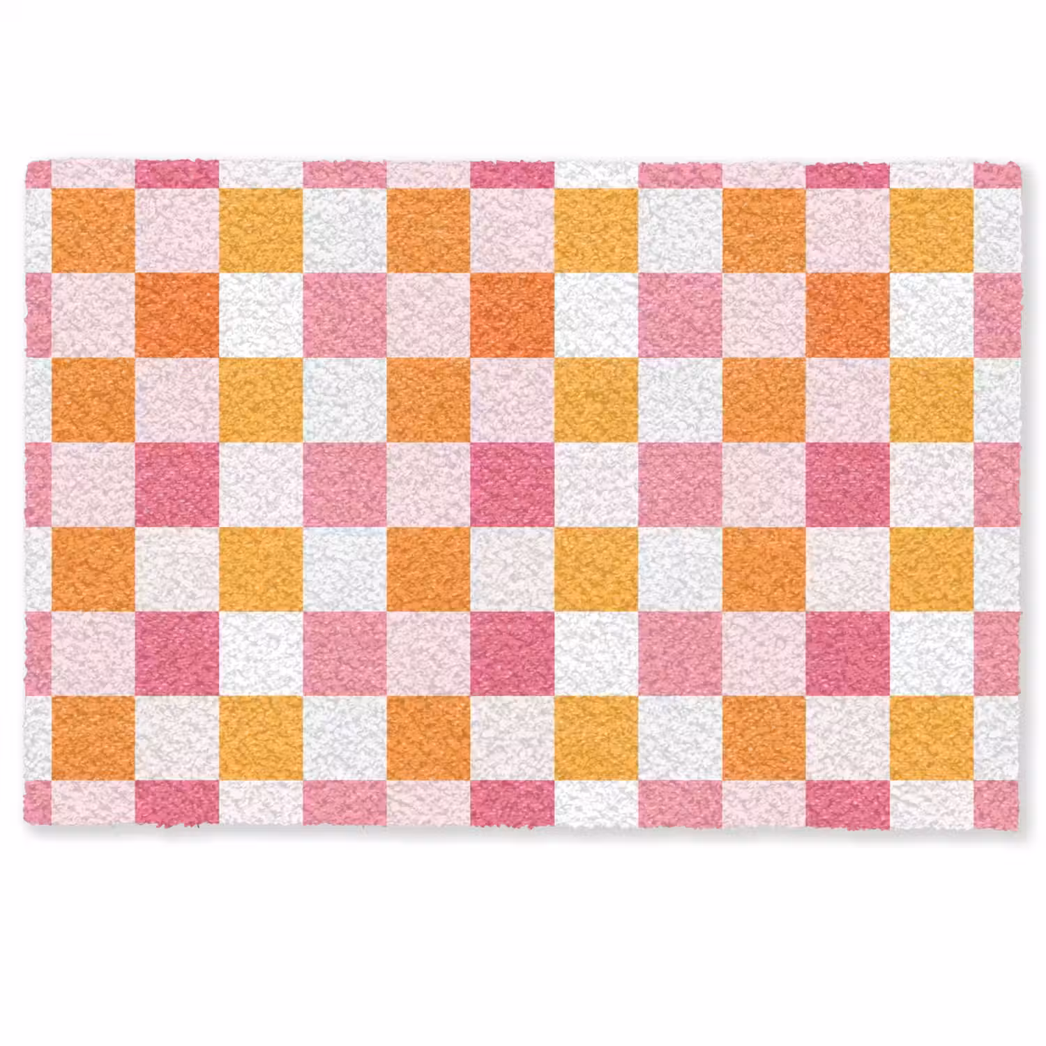 Patroon - Vierkant - Roze Deurmat klein 898 -zkaufland3d