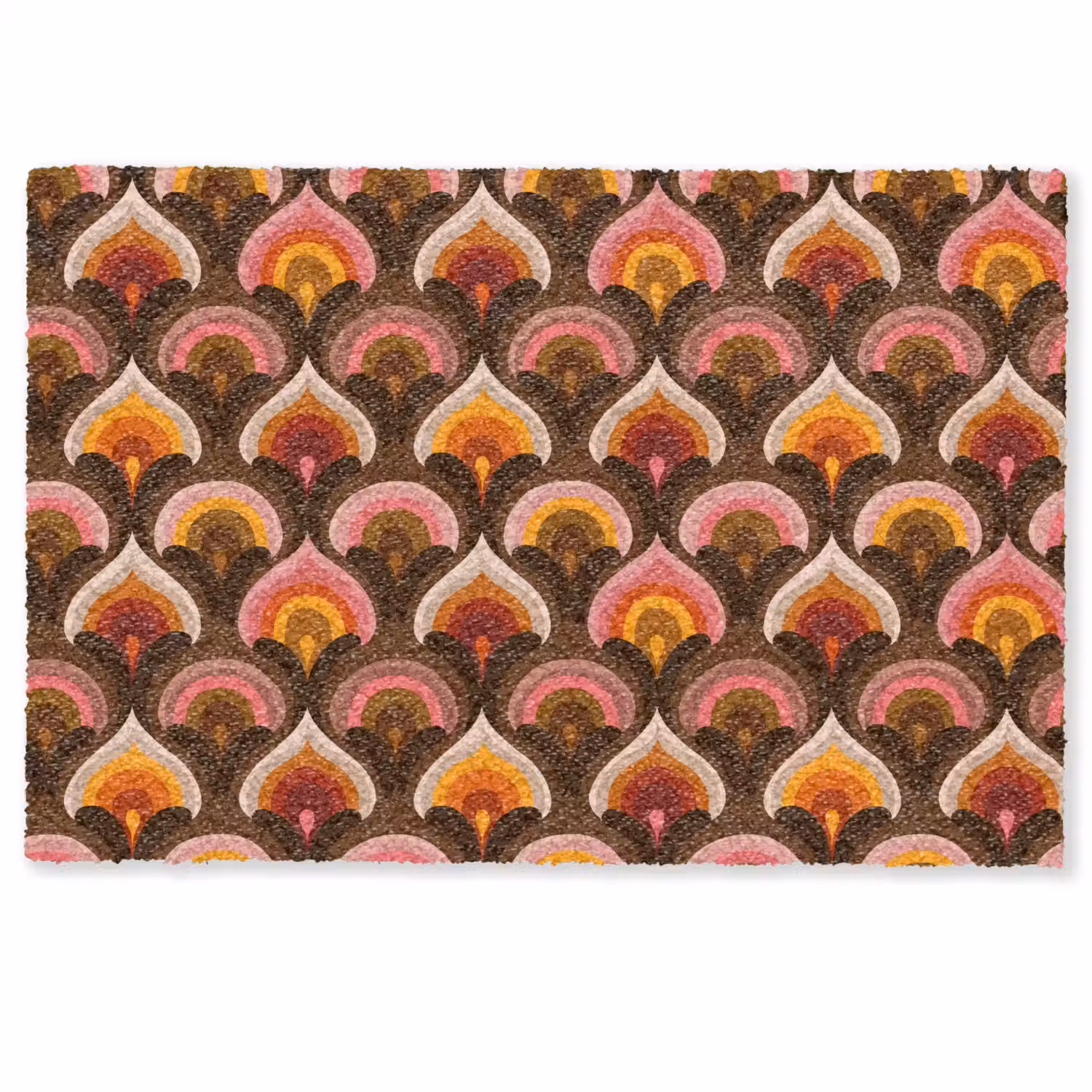 Patroon - Retro - Kleurrijk Deurmat klein 898 -zkaufland3d