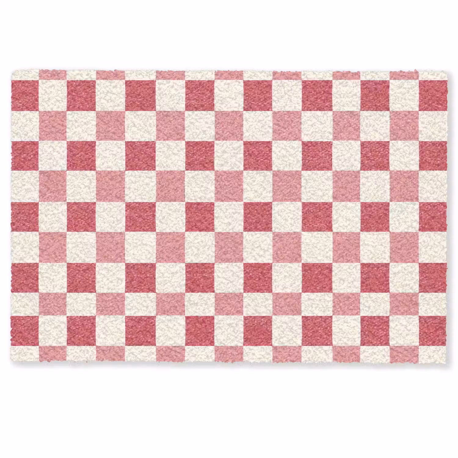 Patroon - Schaak - Roze Deurmat klein 898 -zkaufland3d