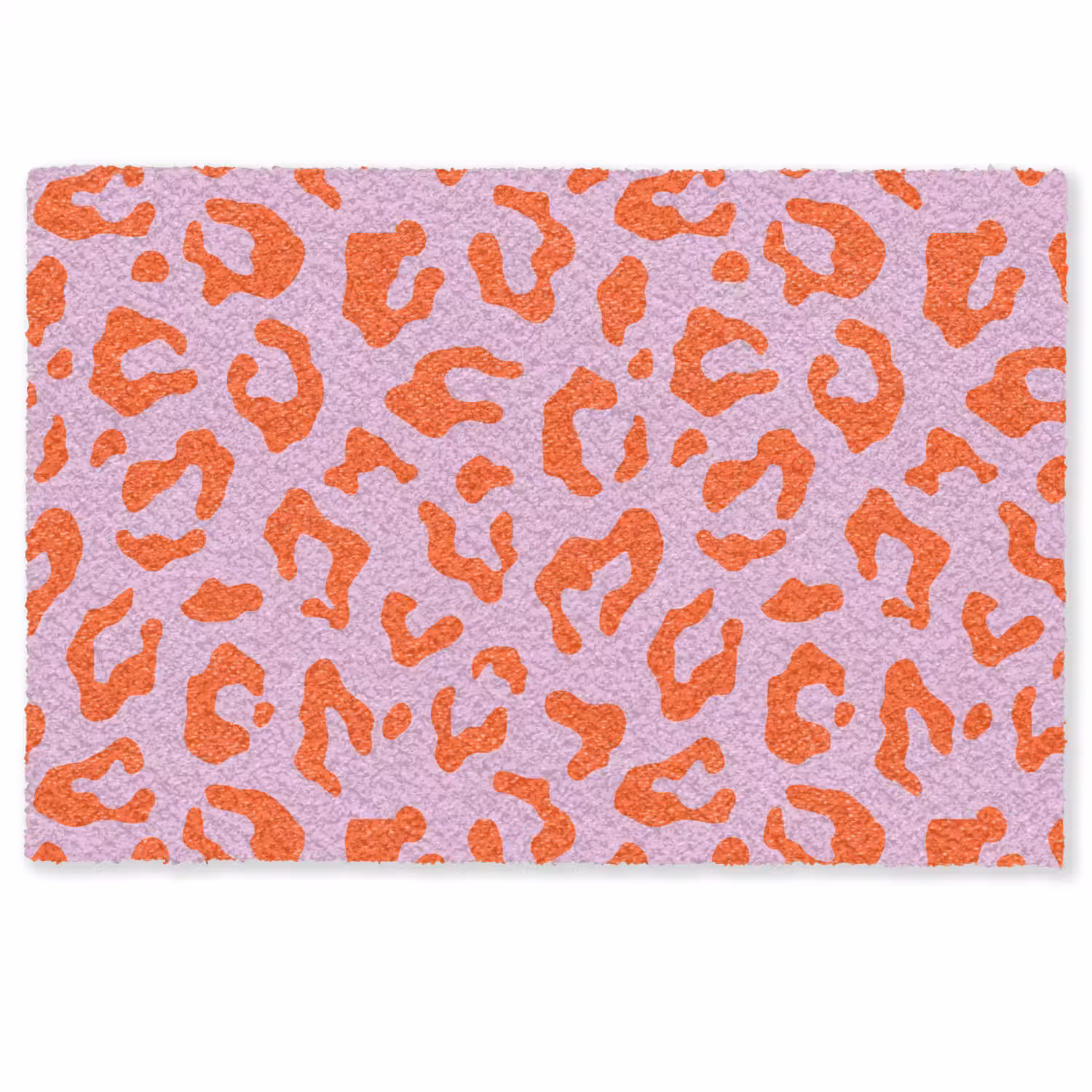 Panterprint - Rood - Paars - Roze - Dierenprint Deurmat klein -zkaufland3d