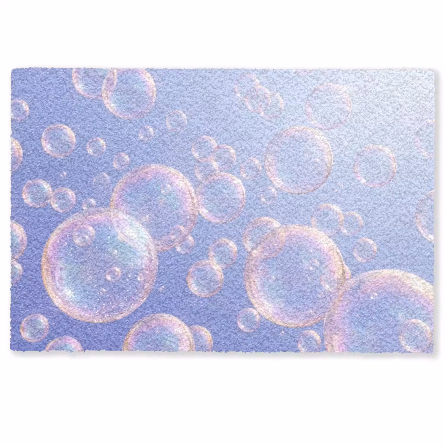 Pastel - Bubbels - Dromerig Deurmat klein -zkaufland3d