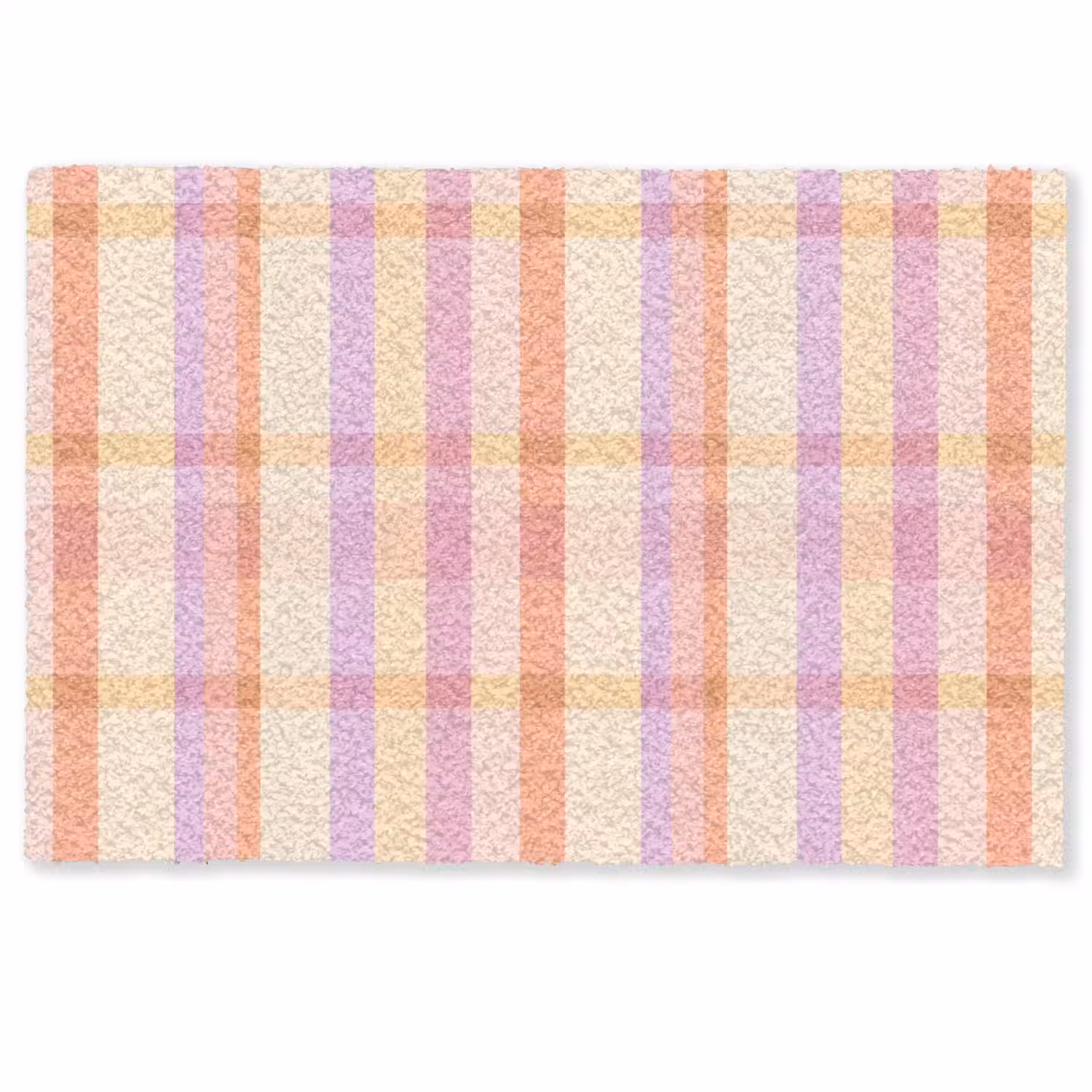 Pastel - uitpatroon - Geometrisch Deurmat klein 898 -zkaufland3d