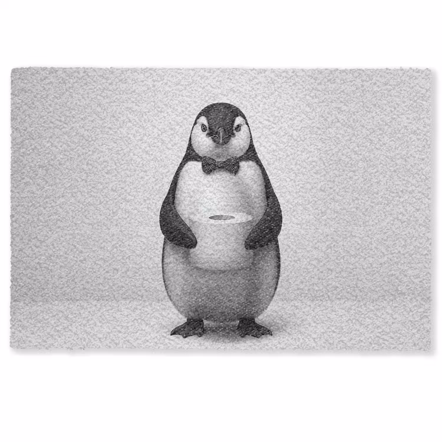 Pinguïn - WC rol - Wit Deurmat klein -zkaufland3d
