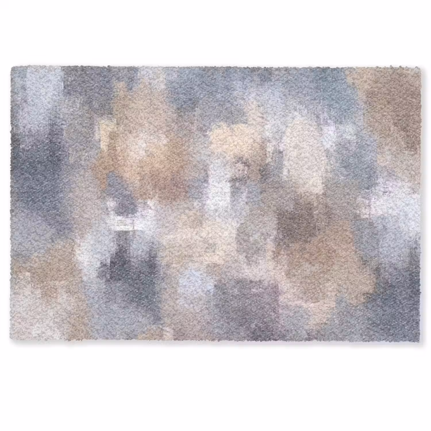 Penseelstreken - Schilderij - Beige Deurmat klein -zkaufland3d