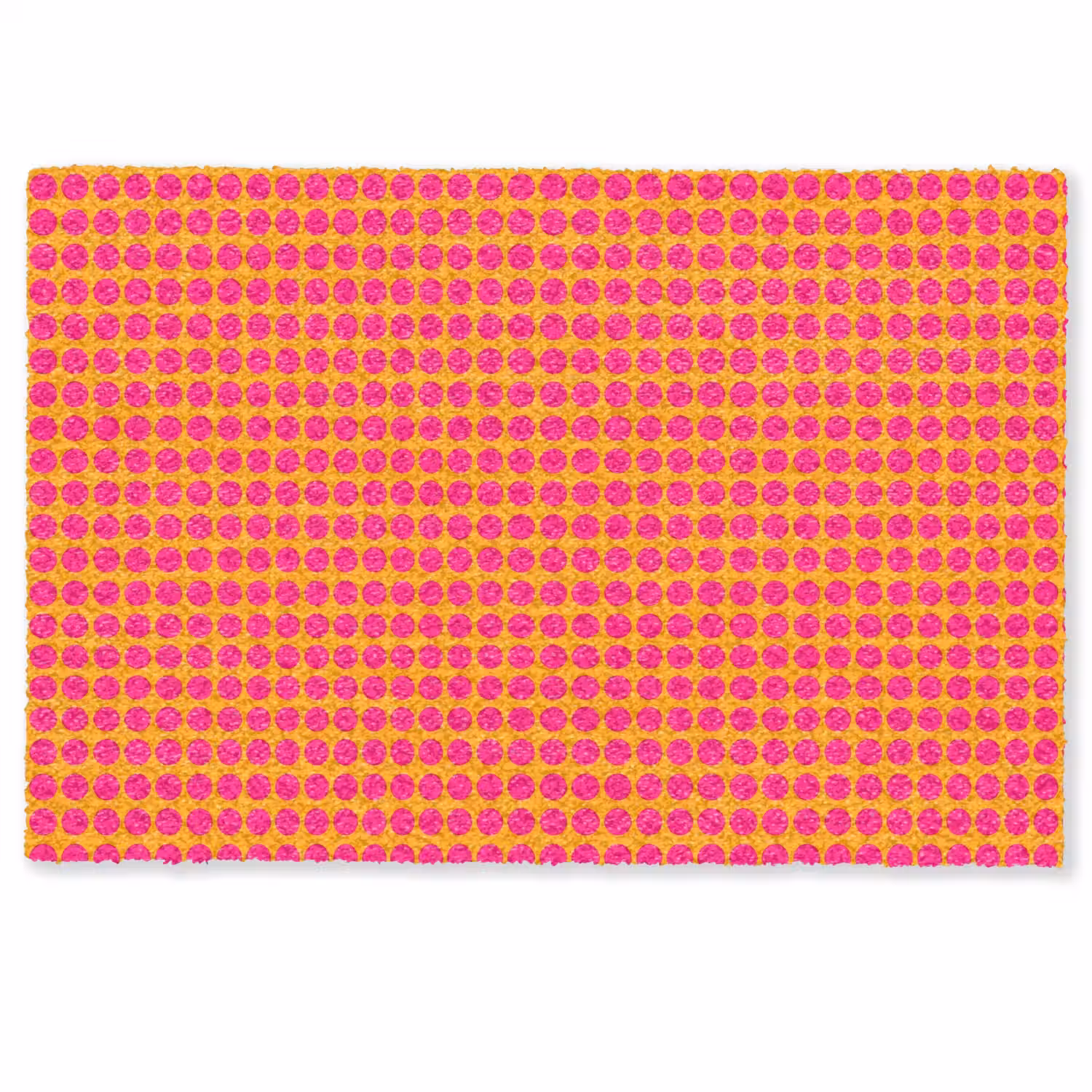 Stippen - Patroon - Oranje Deurmat klein 898 -zkaufland3d