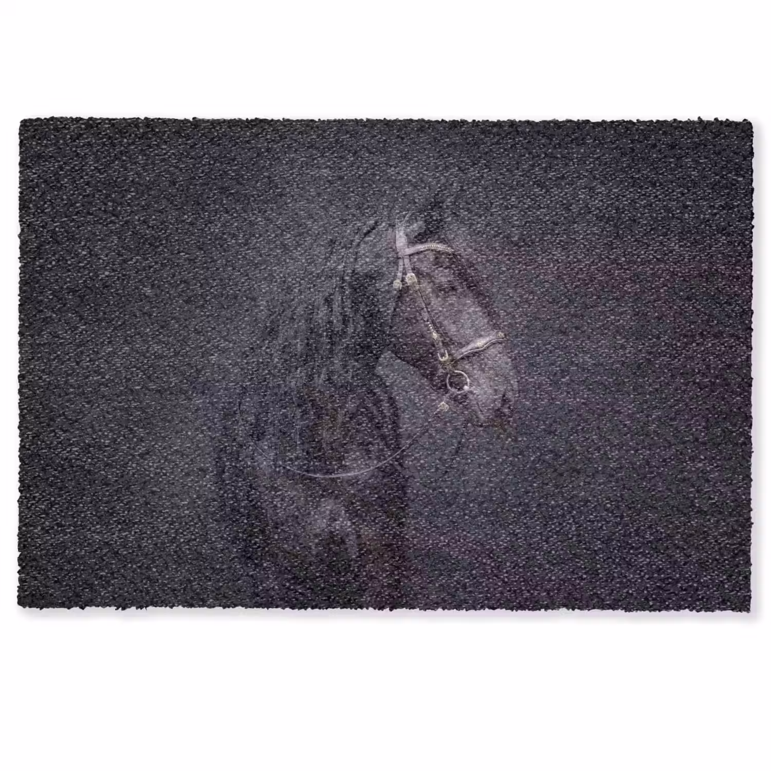 Portret - Paard - Donker Deurmat klein -zkaufland3d