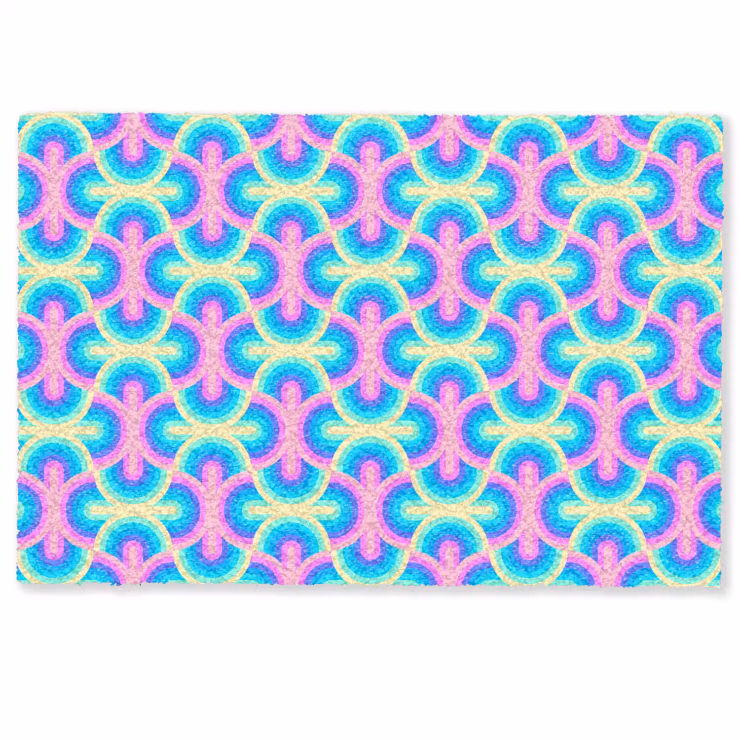 Regenboog - Neon - Kleuren Deurmat klein 898 -zkaufland3d