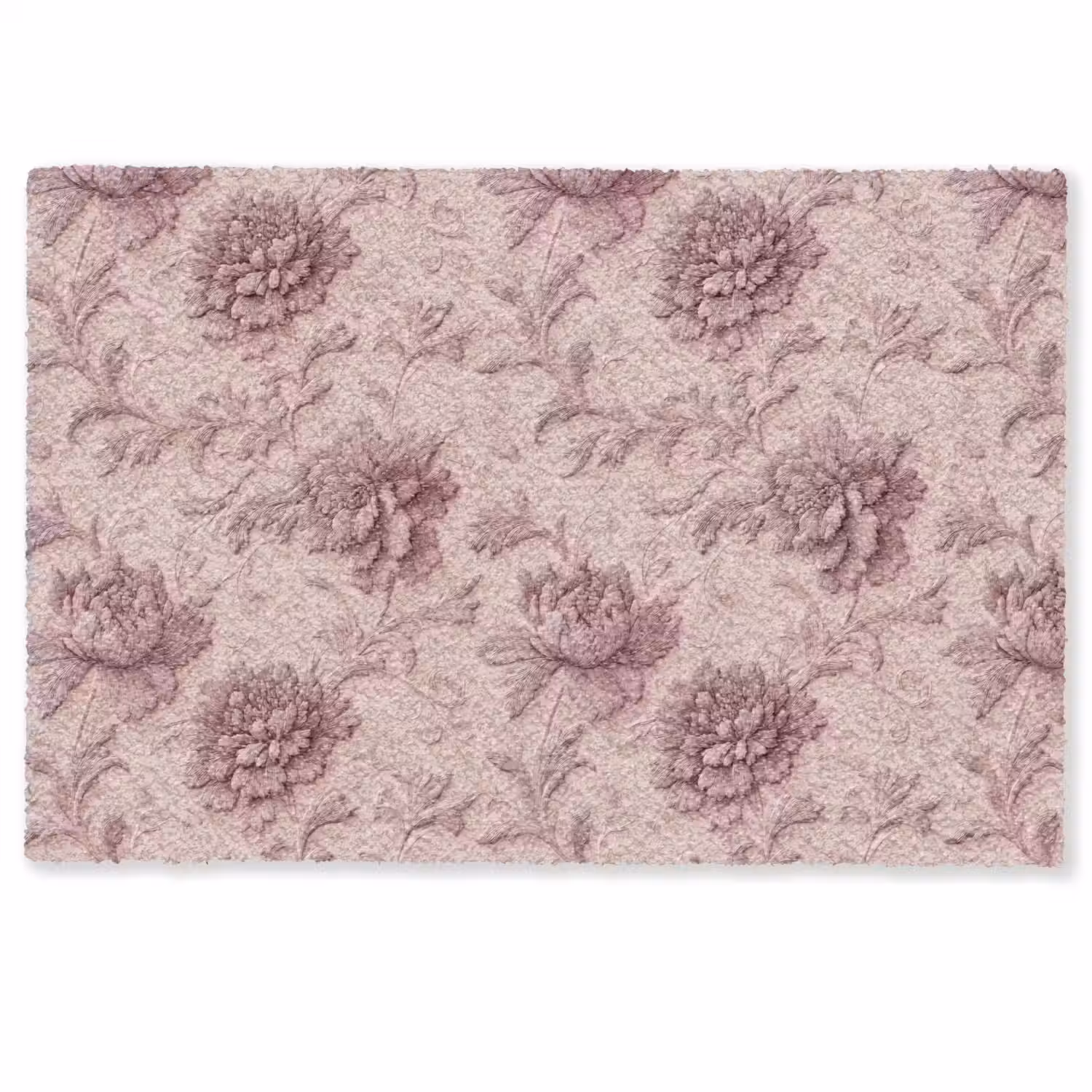 Reliëf - Pioenrozen - Roze Deurmat klein 898 -zkaufland3d