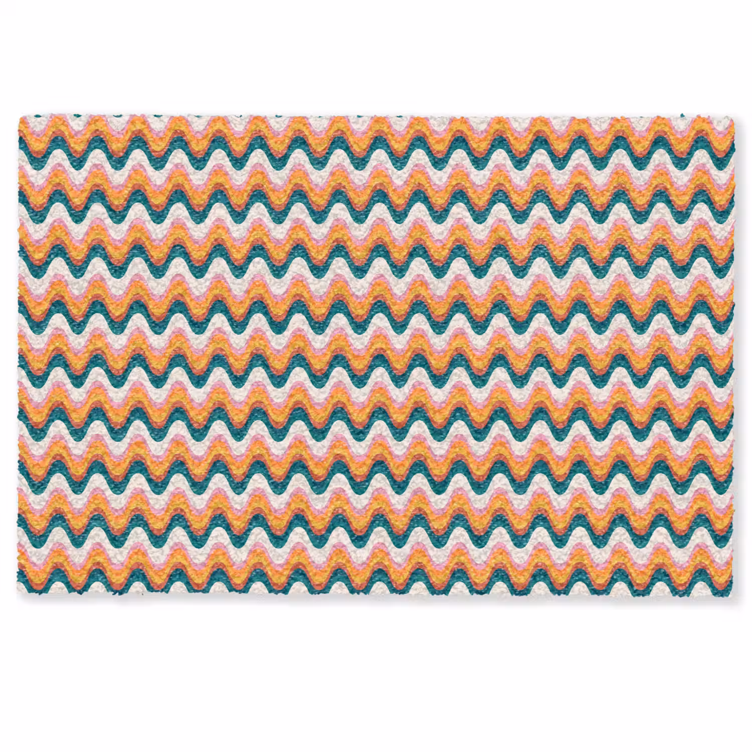 Retro - Disco - Golven - Kleur Deurmat klein 898 -zkaufland3d